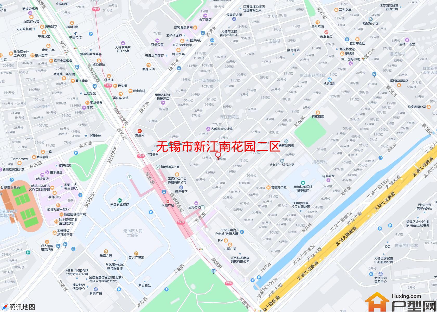 新江南花园二区小区 - 户型网