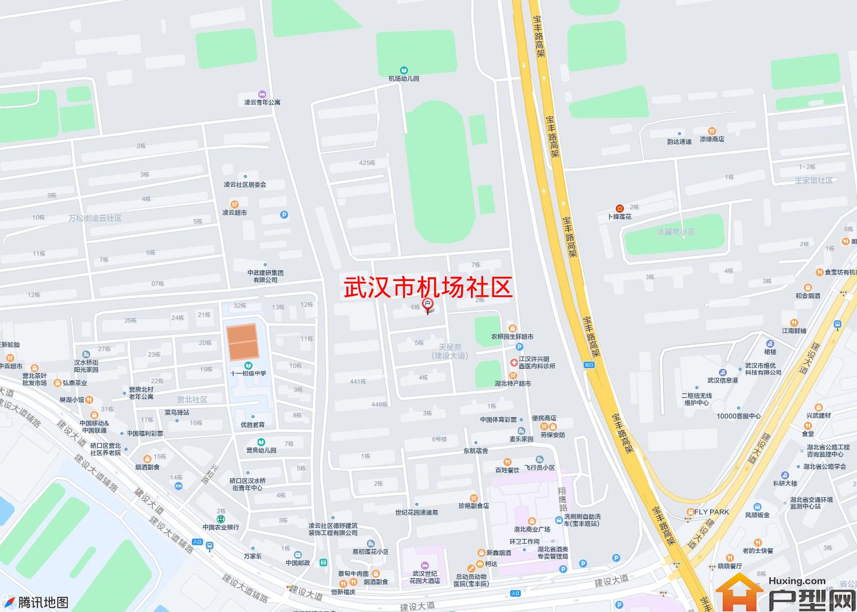 机场社区小区 - 户型网