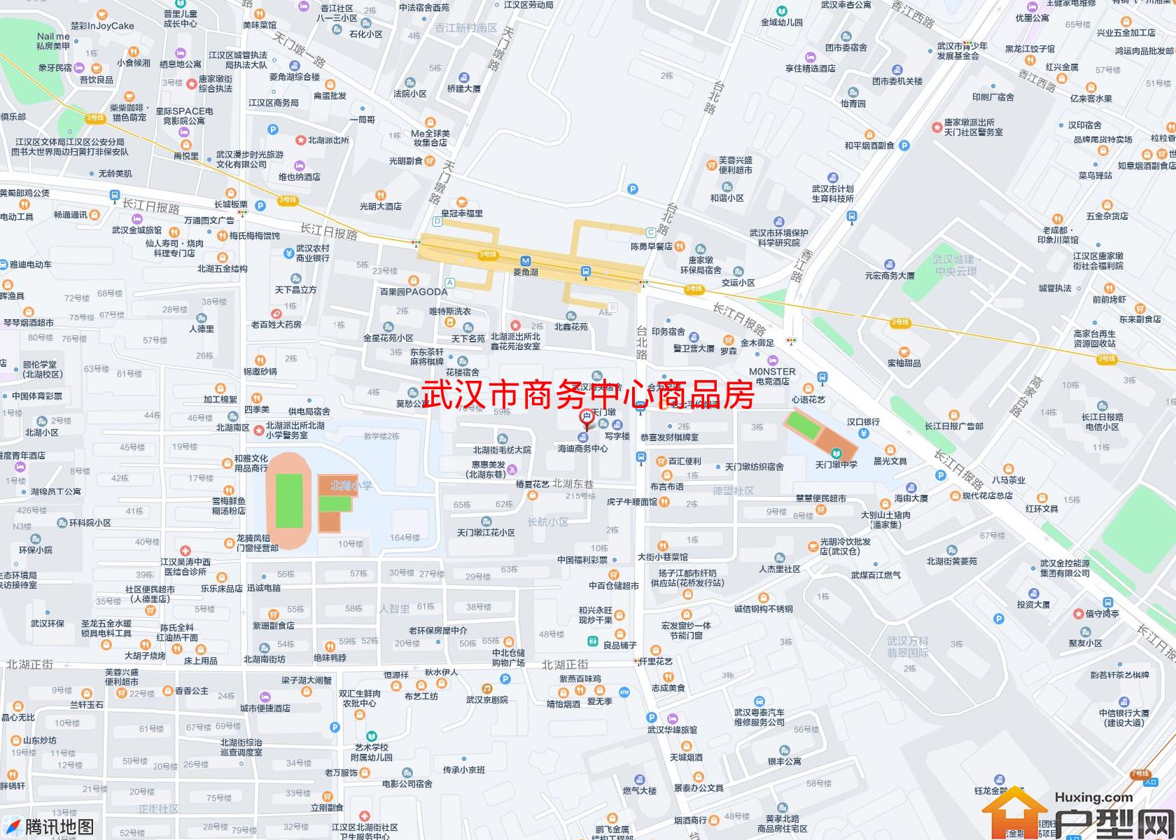 商务中心商品房小区 - 户型网