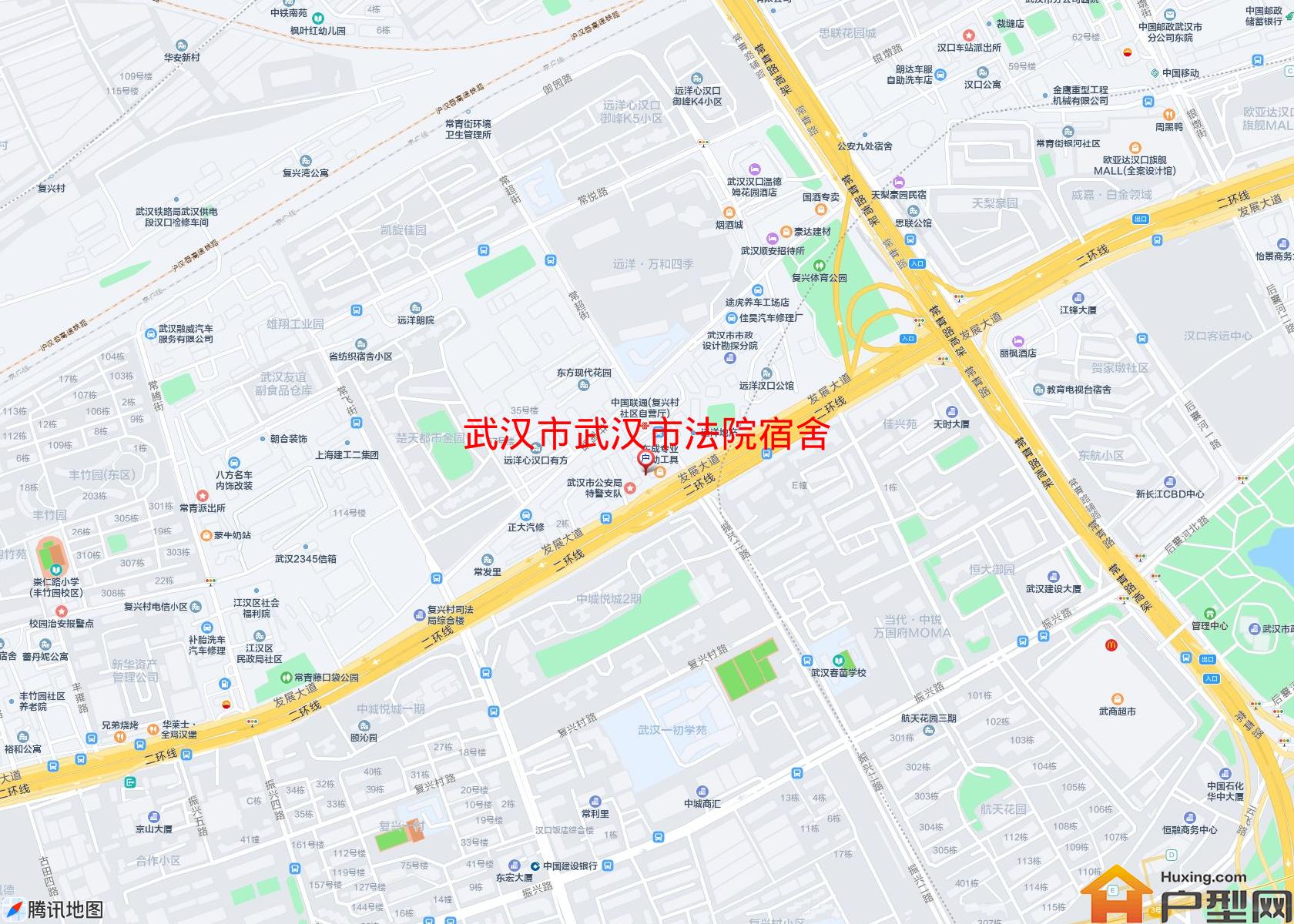 武汉市法院宿舍小区 - 户型网