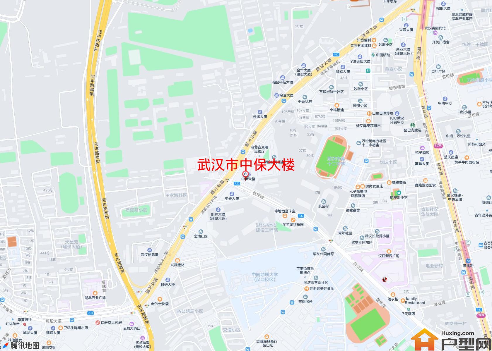 中保大楼小区 - 户型网