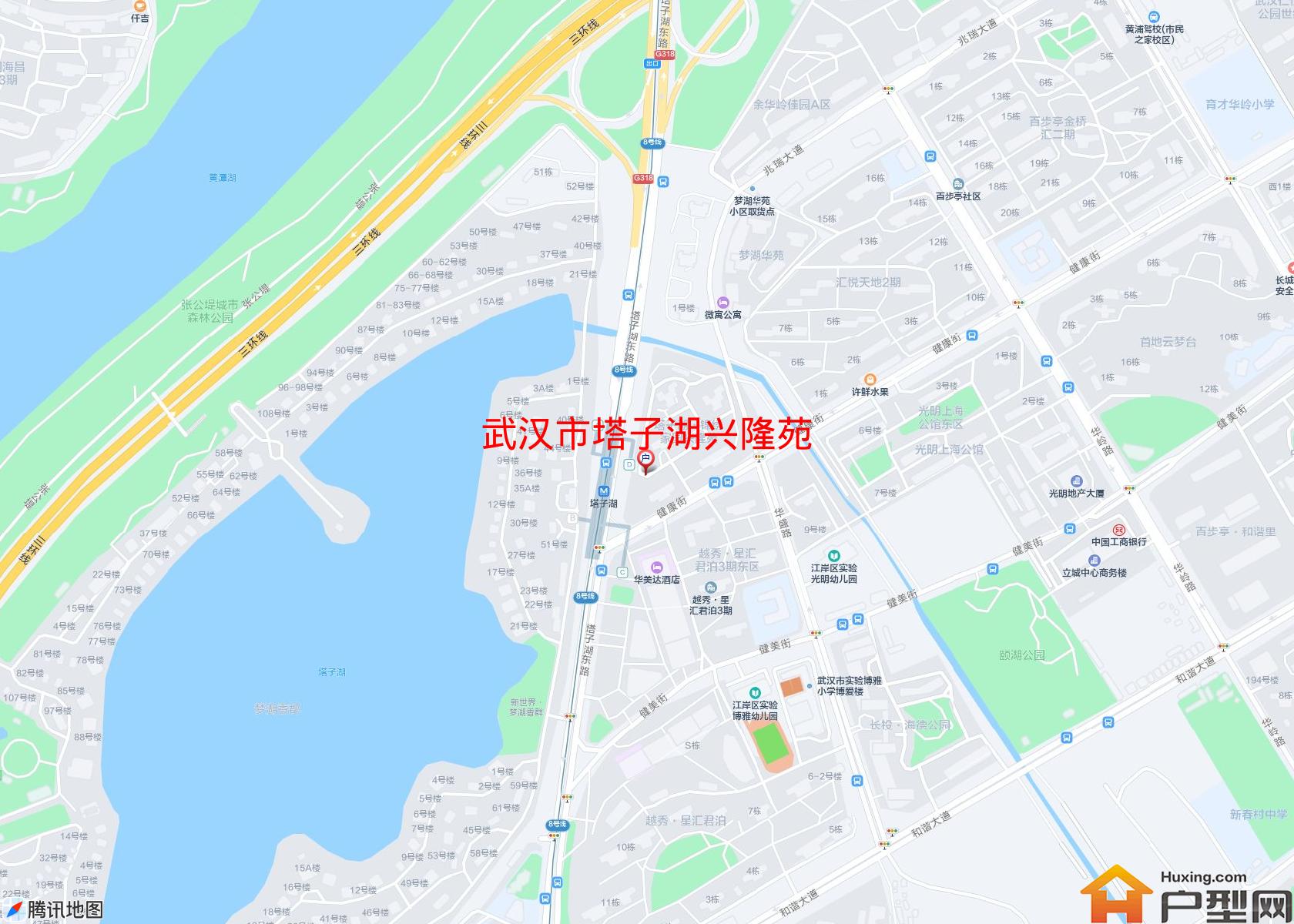 塔子湖兴隆苑小区 - 户型网