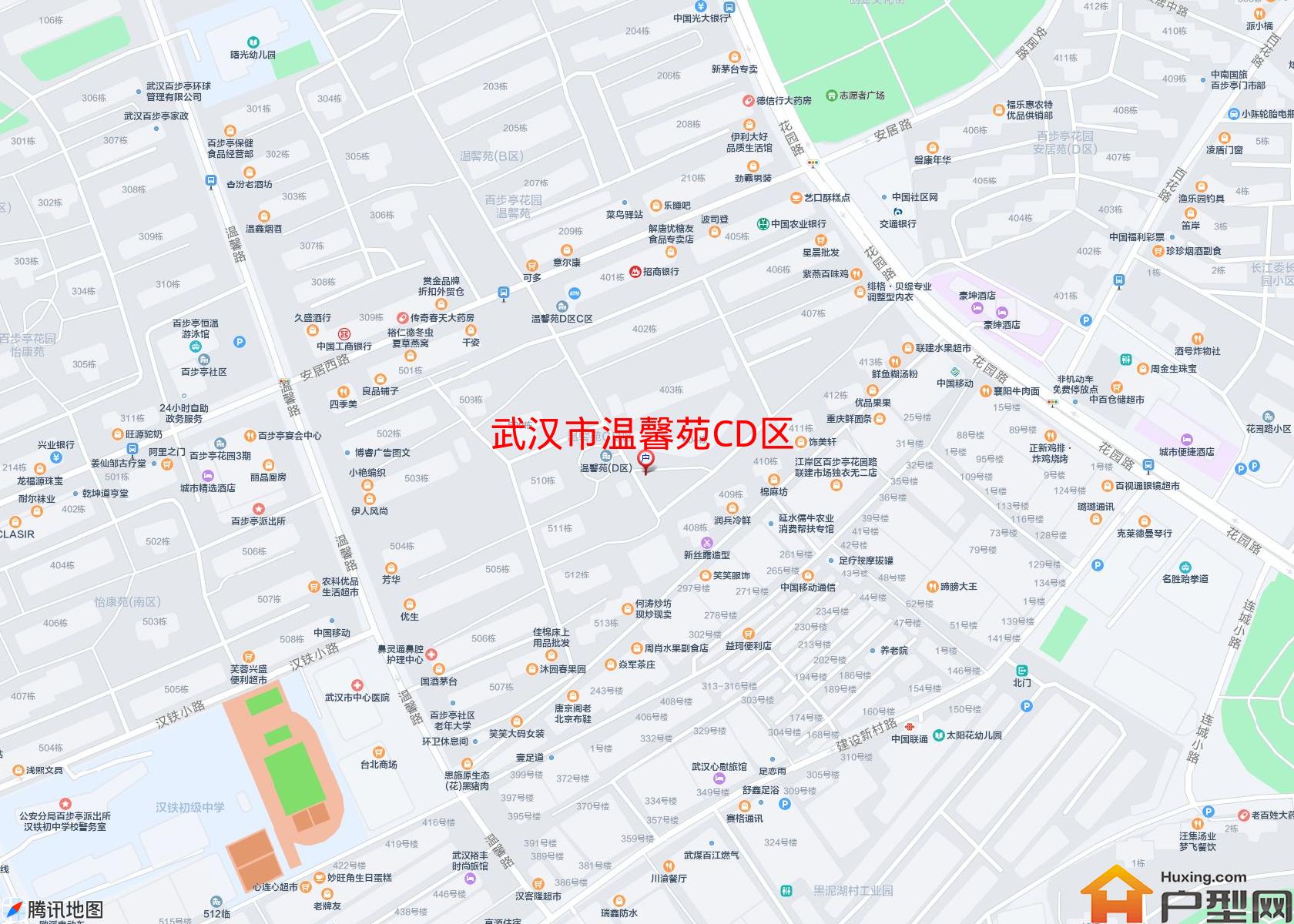 温馨苑CD区小区 - 户型网
