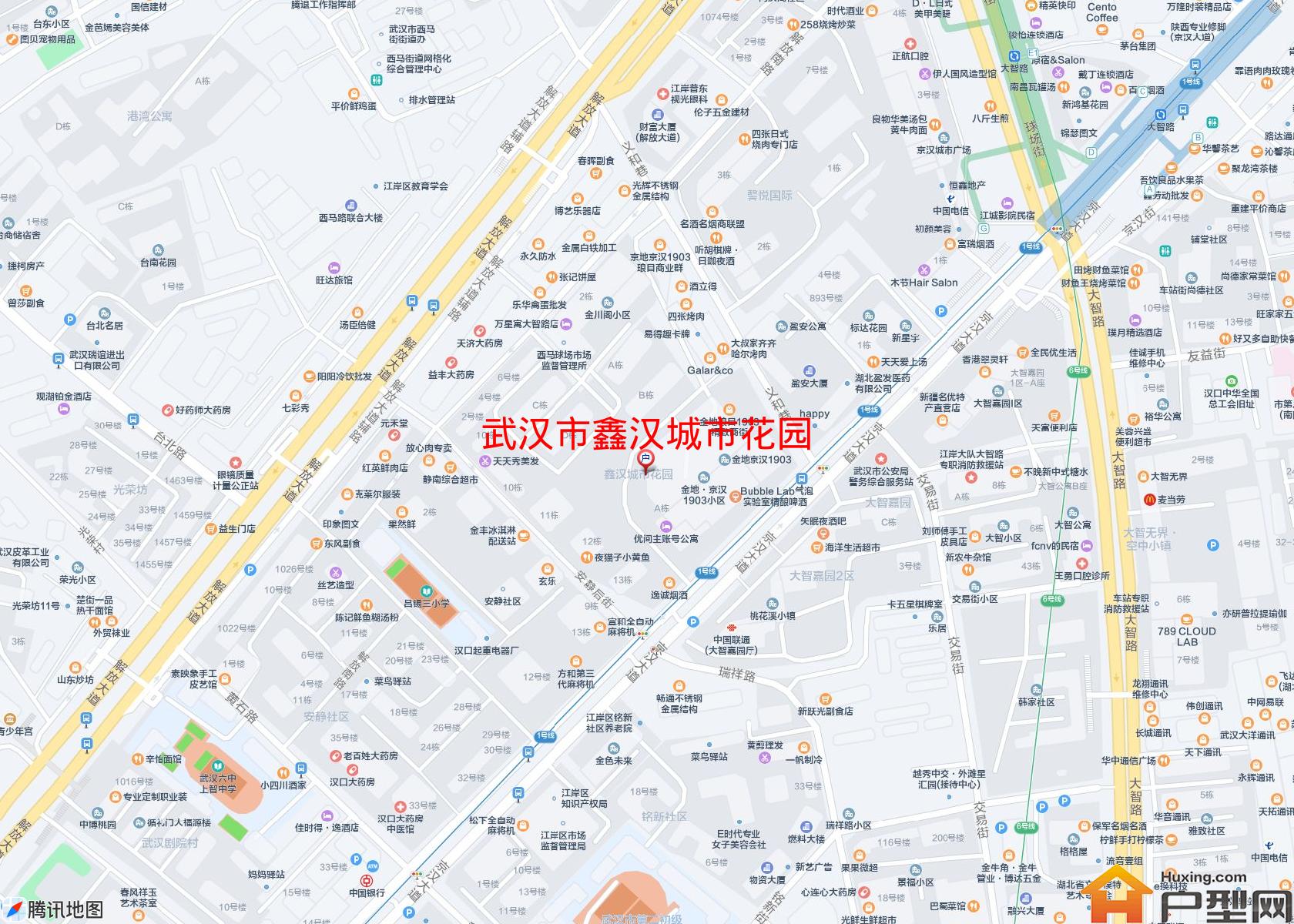 鑫汉城市花园小区 - 户型网