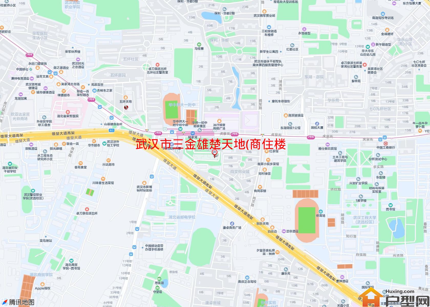 三金雄楚天地(商住楼)小区 - 户型网