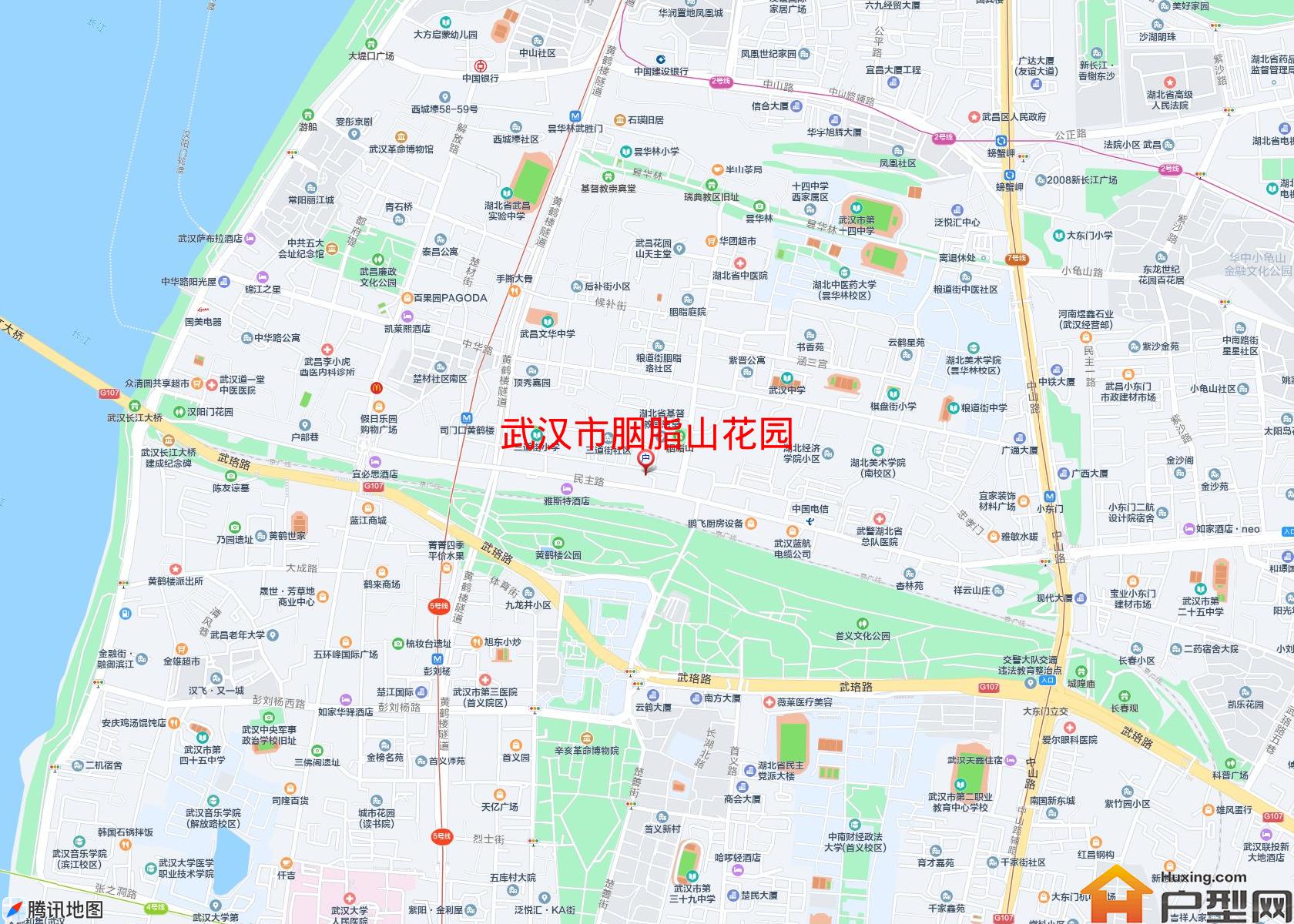 胭脂山花园小区 - 户型网