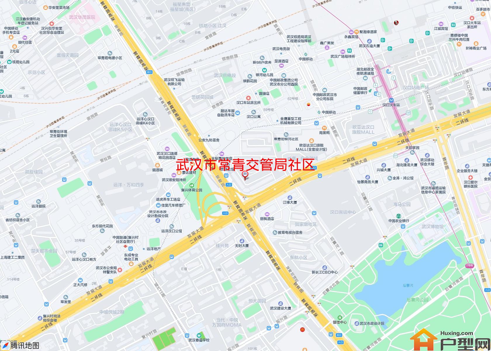 常青交管局社区小区 - 户型网
