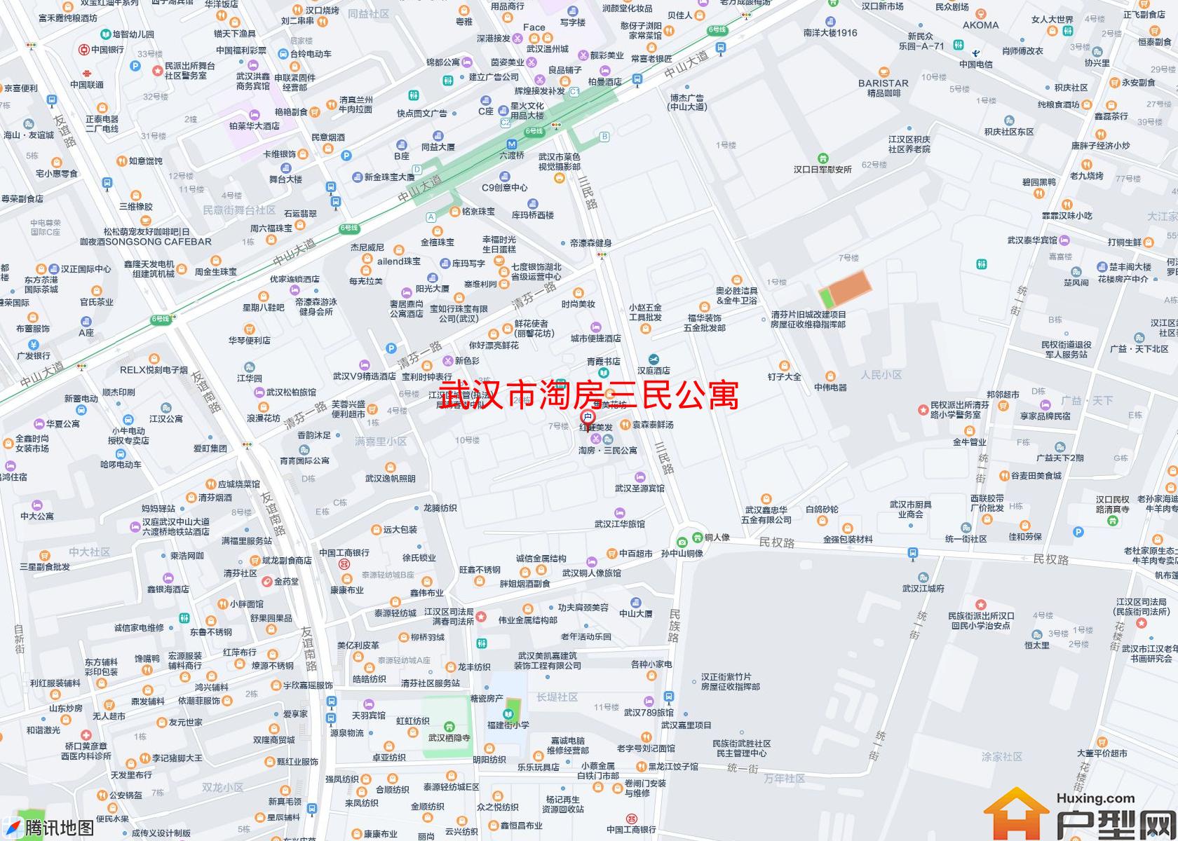 淘房三民公寓小区 - 户型网