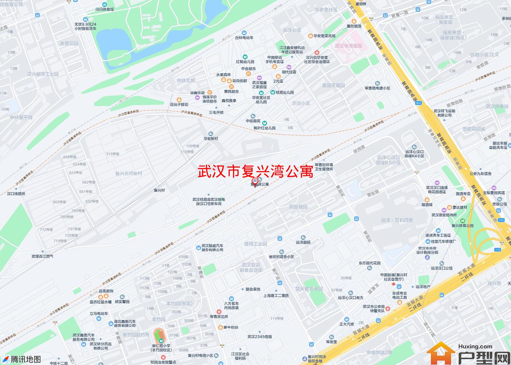 复兴湾公寓小区 - 户型网
