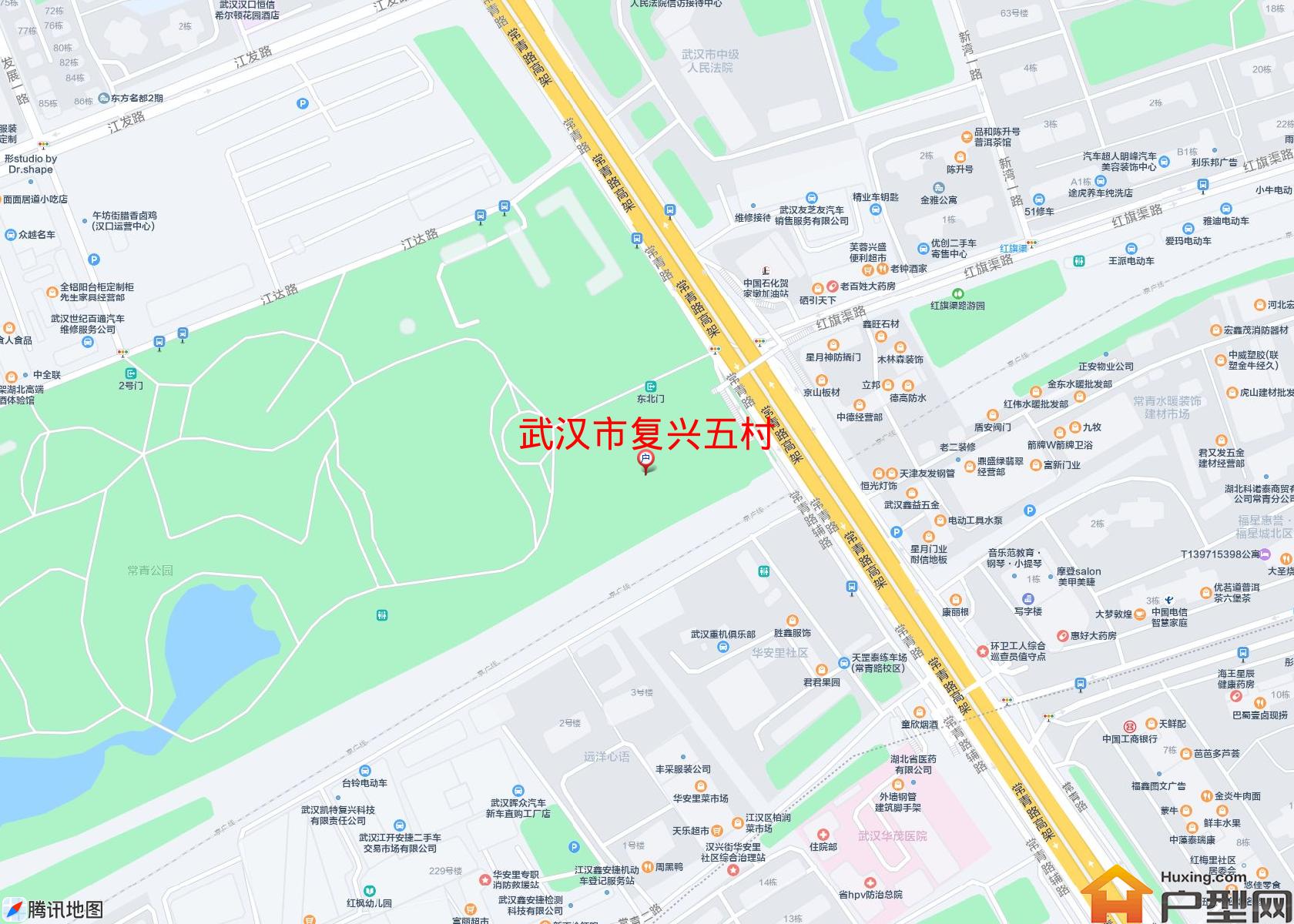 复兴五村小区 - 户型网