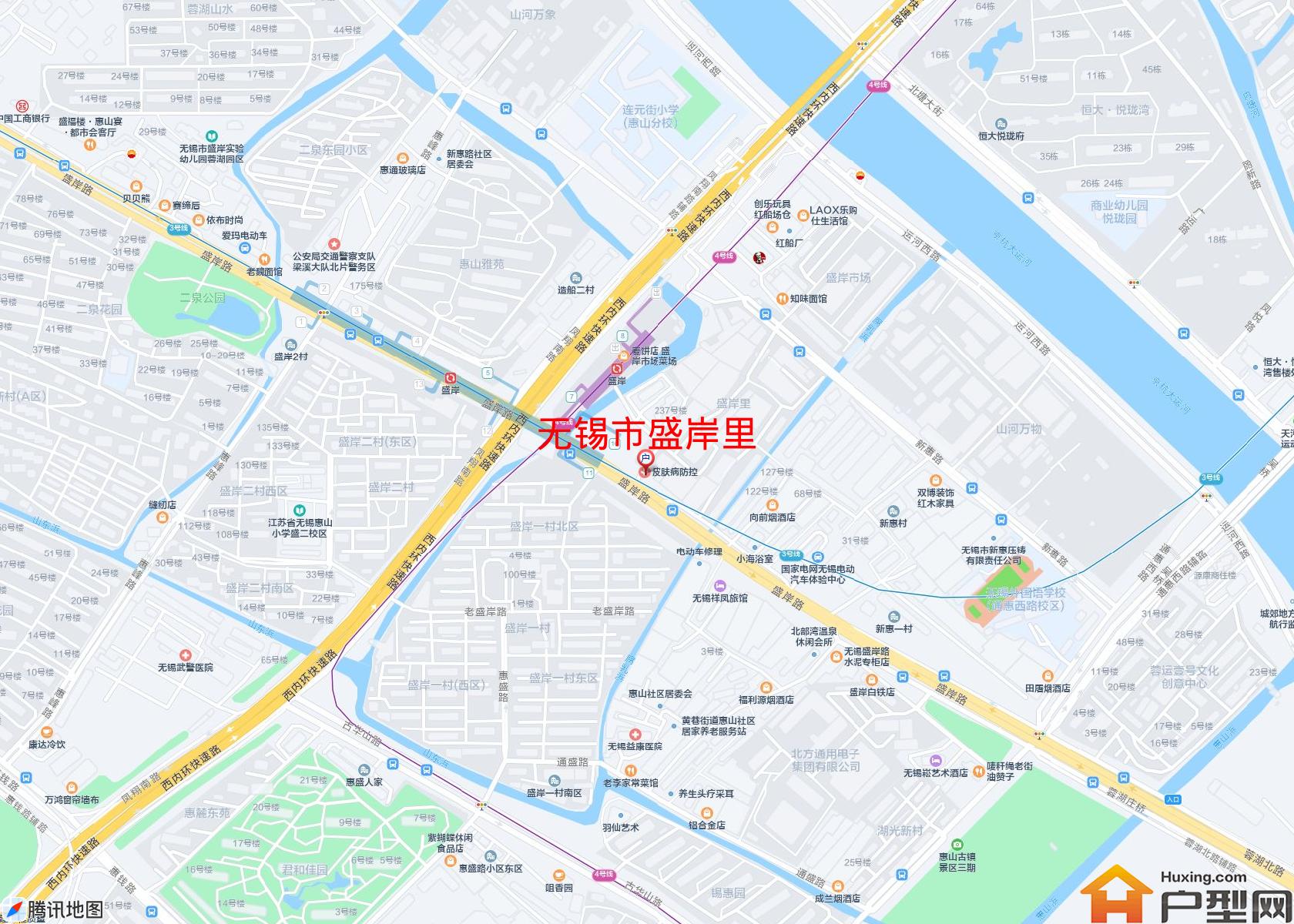 盛岸里小区 - 户型网