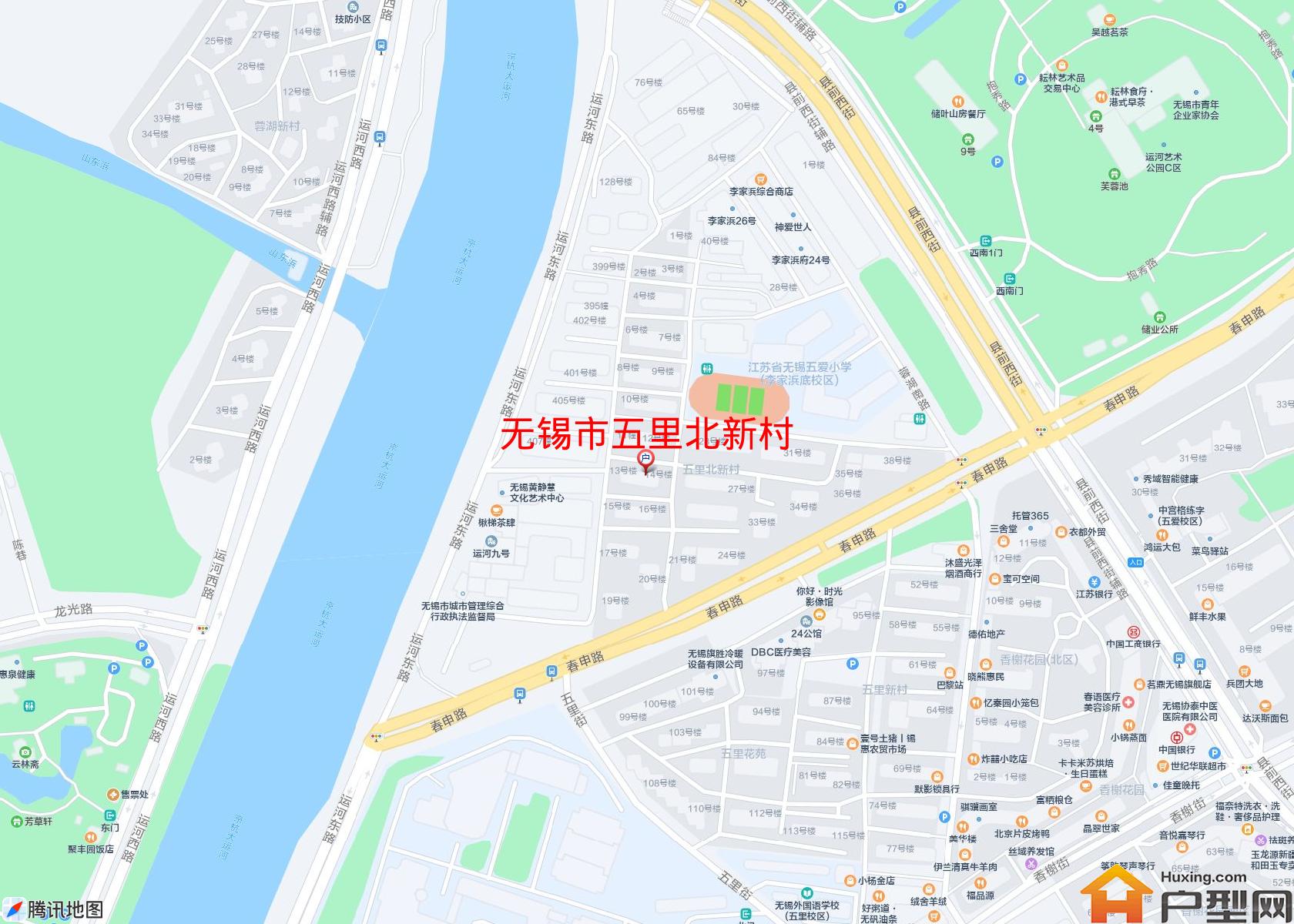 五里北新村小区 - 户型网
