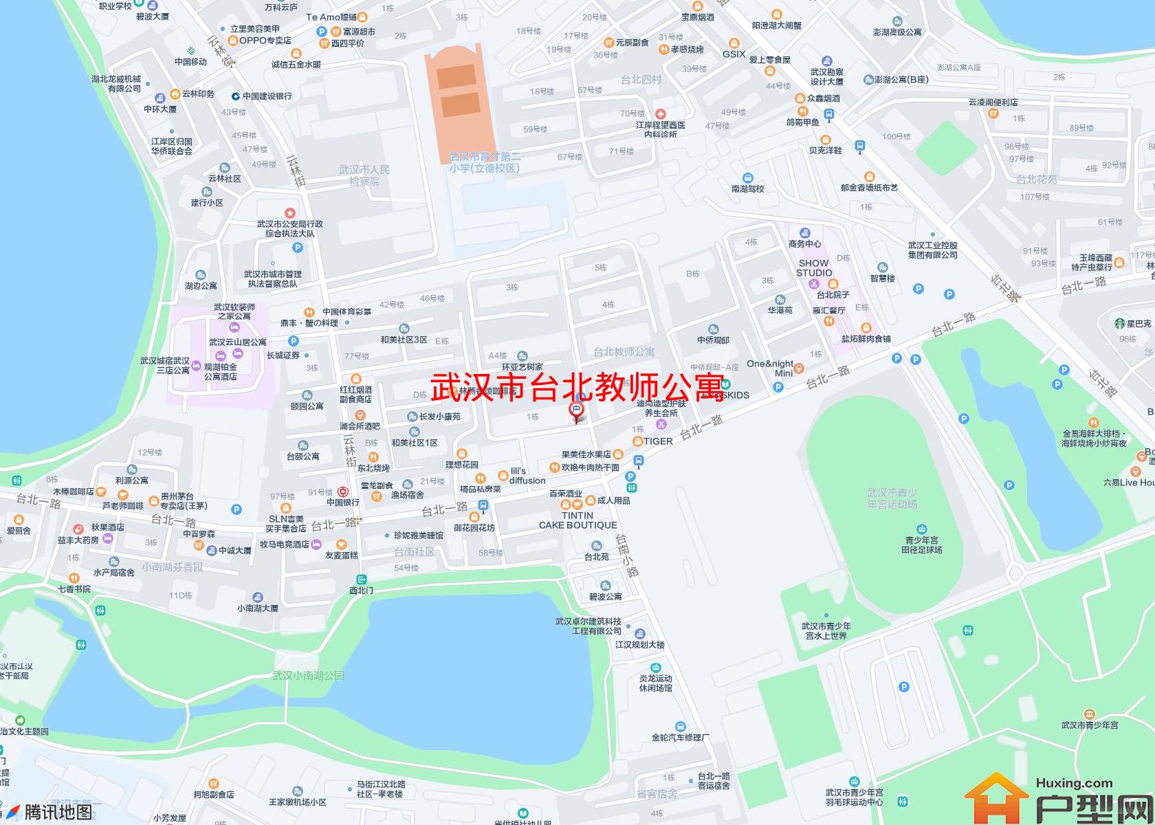 台北教师公寓小区 - 户型网