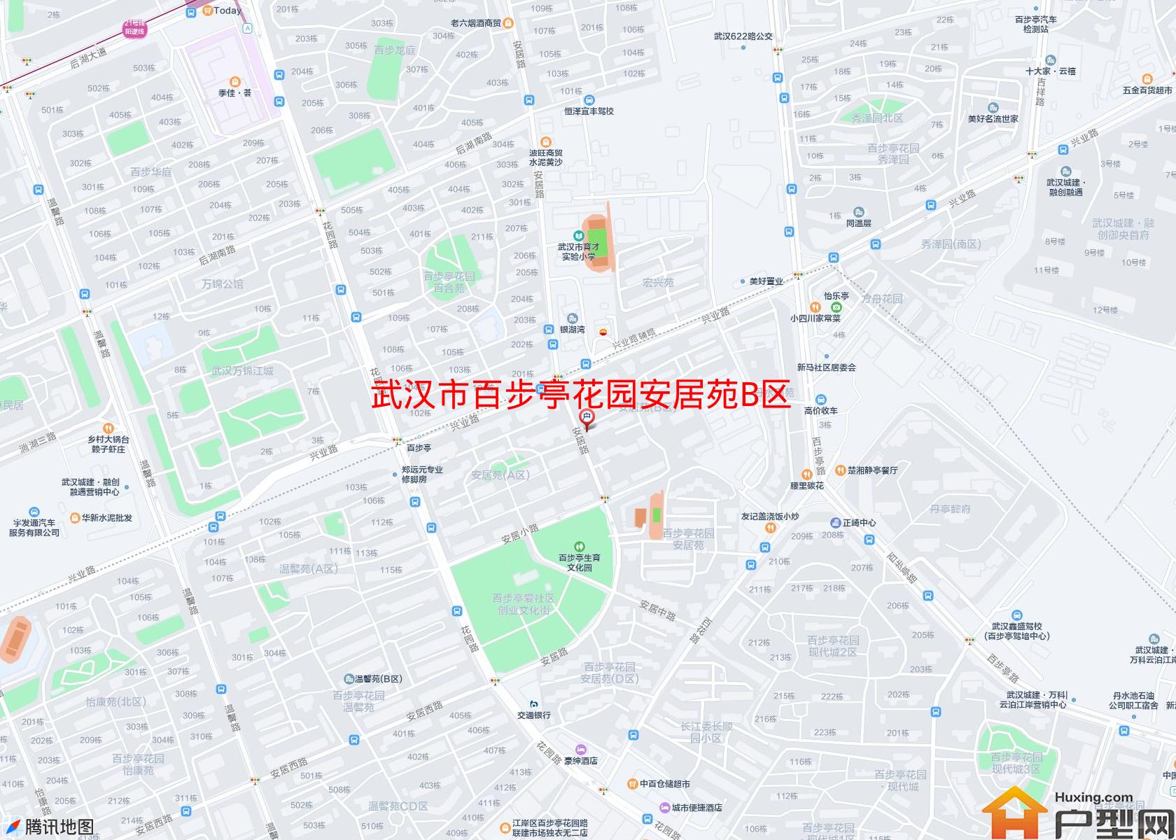 百步亭花园安居苑B区小区 - 户型网 百步亭花园安居苑B区小区 - 户型网