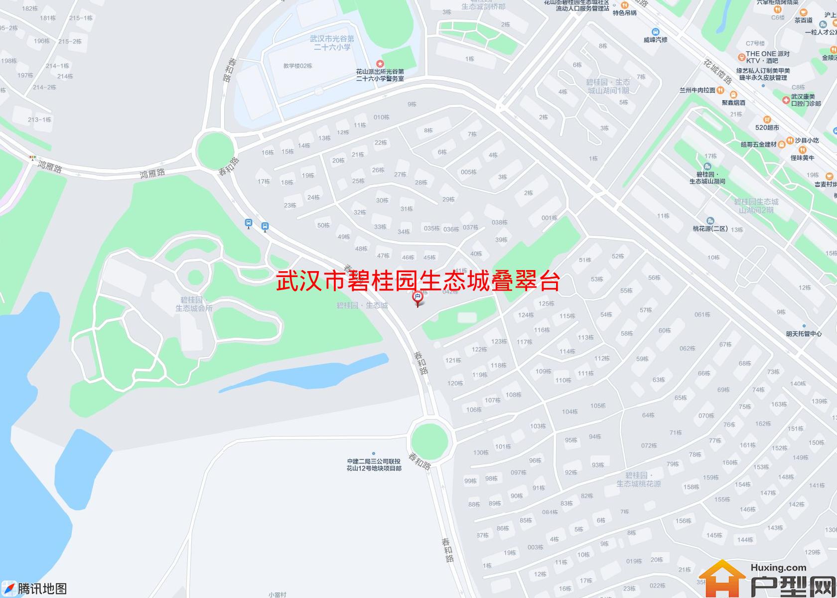 碧桂园生态城叠翠台小区 - 户型网
