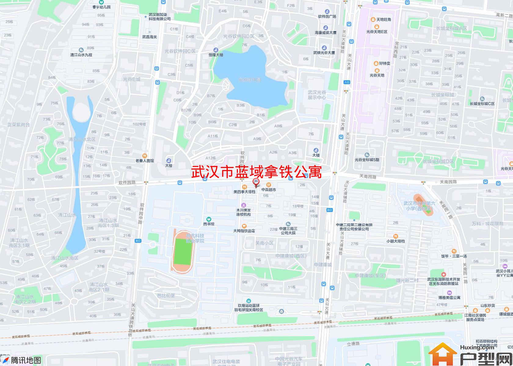 蓝域拿铁公寓小区 - 户型网