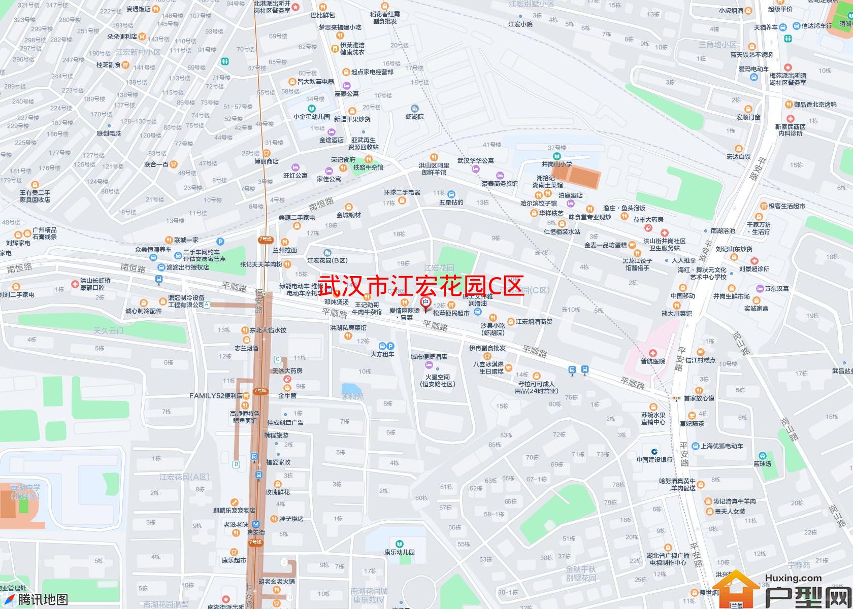 江宏花园C区小区 - 户型网