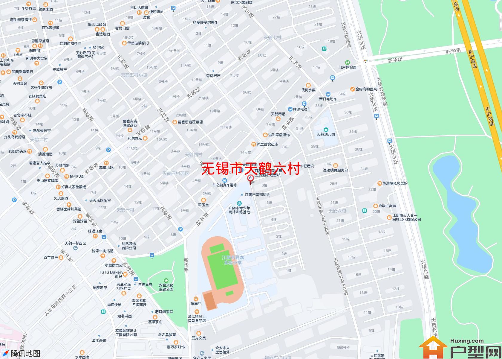 天鹤六村小区 - 户型网