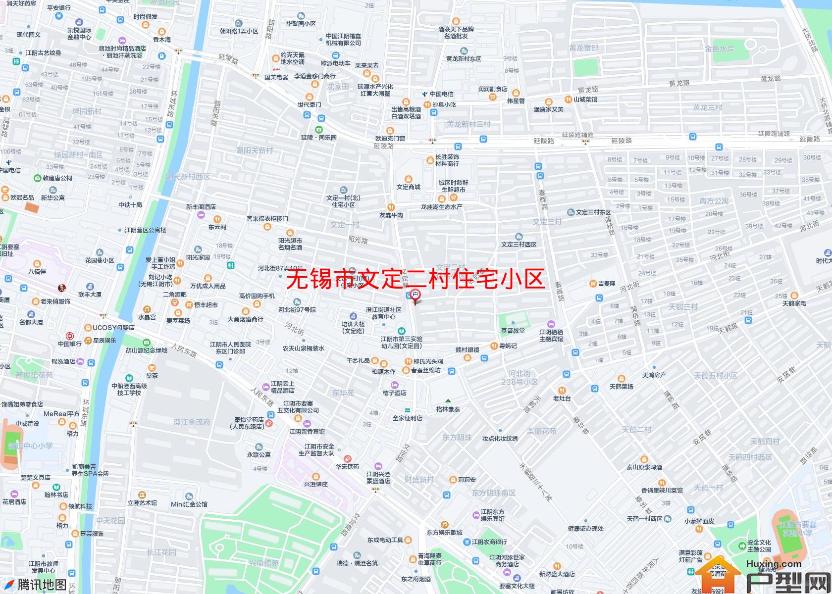 文定二村住宅小区小区 - 户型网