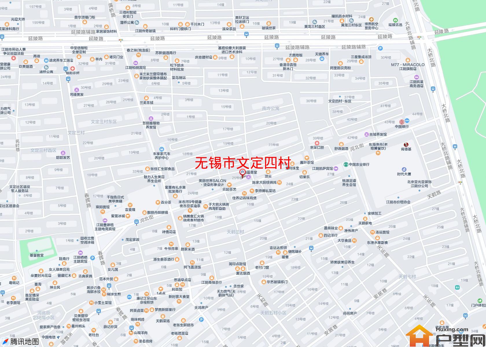 文定四村小区 - 户型网