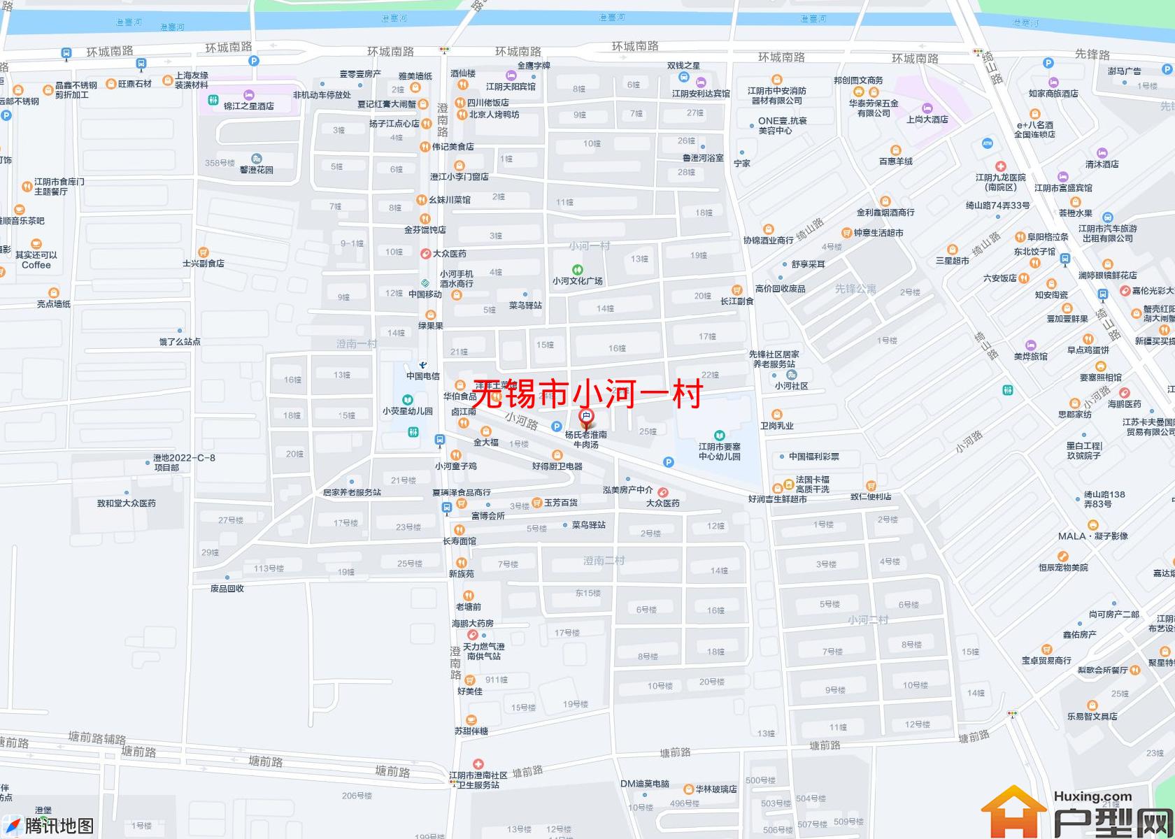 小河一村小区 - 户型网