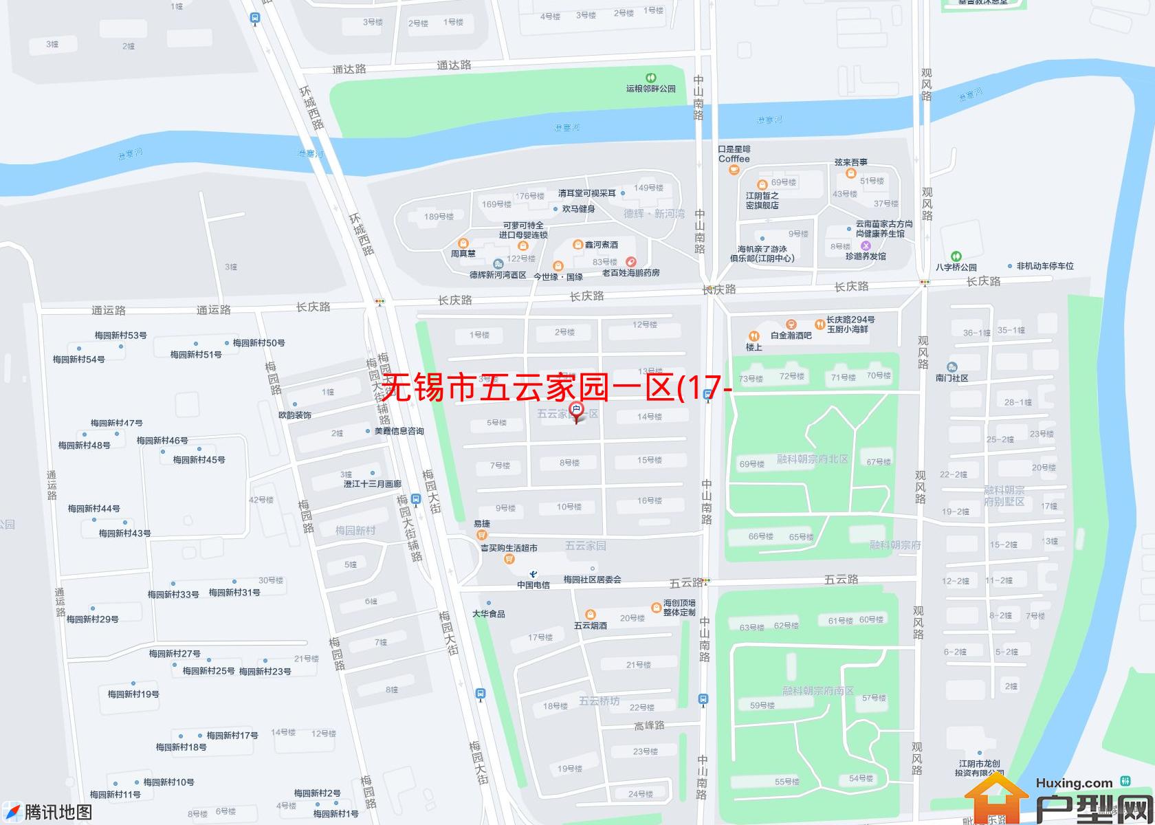 五云家园一区(17-23幢)小区 - 户型网