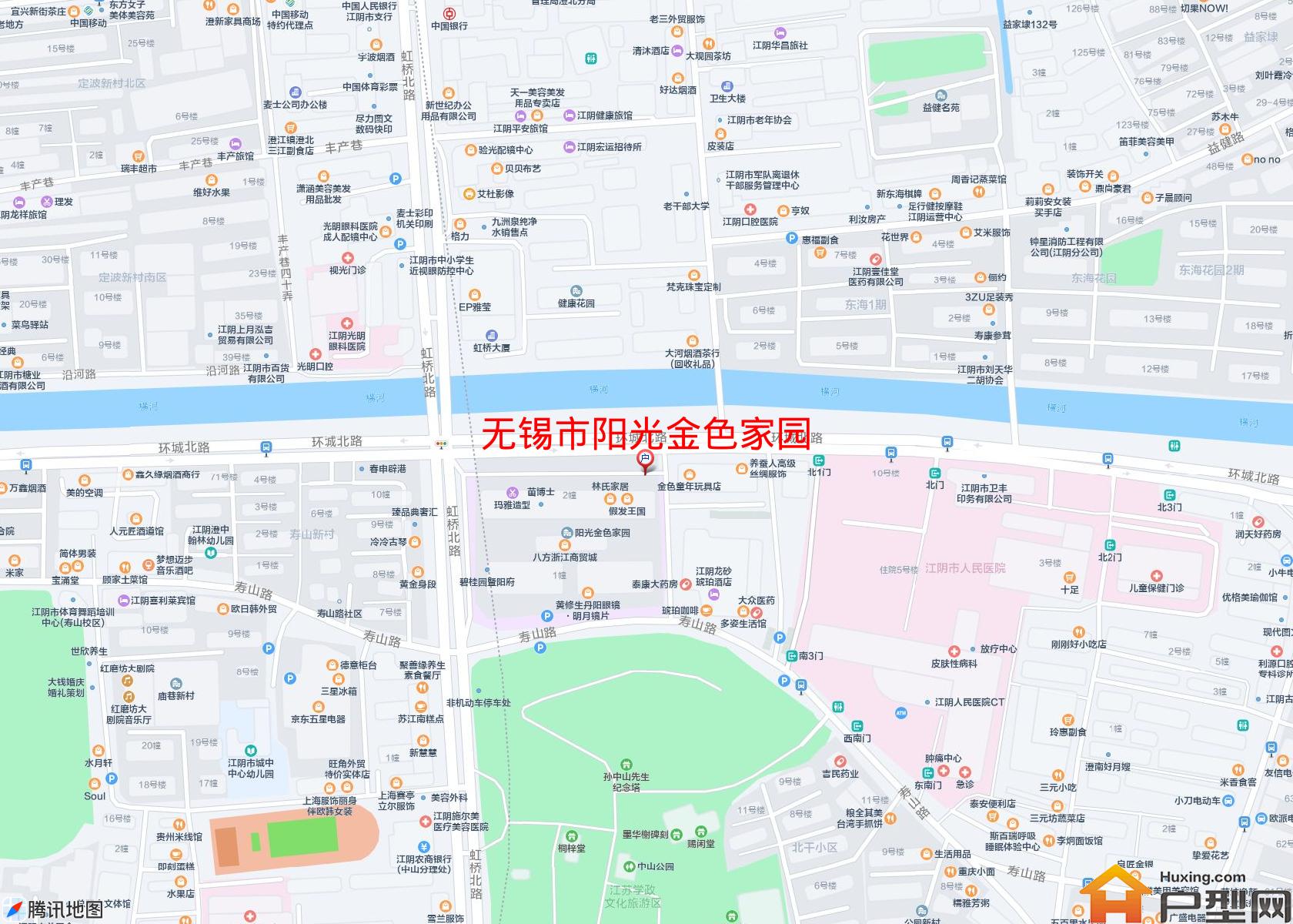 阳光金色家园小区 - 户型网