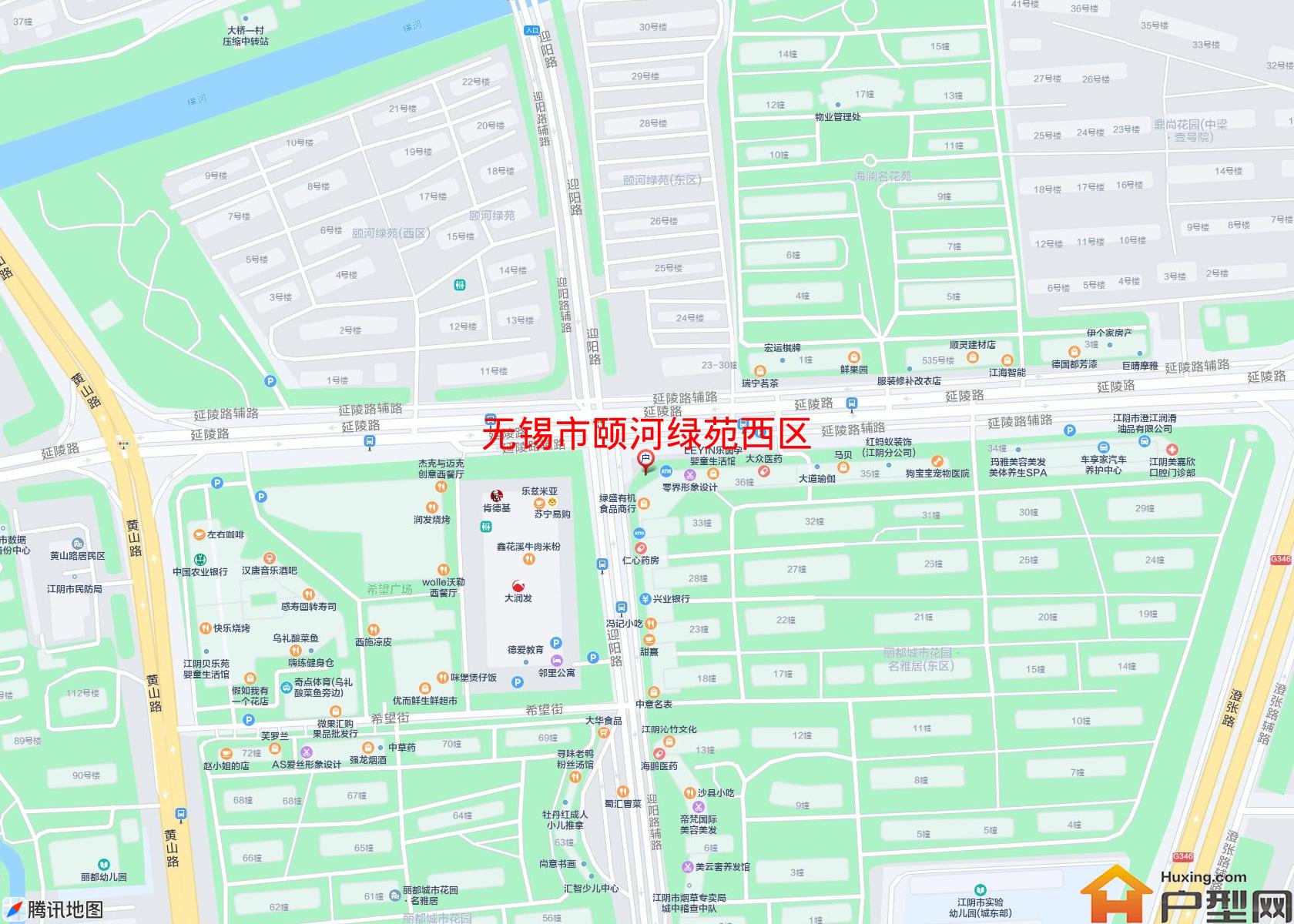 颐河绿苑西区小区 - 户型网