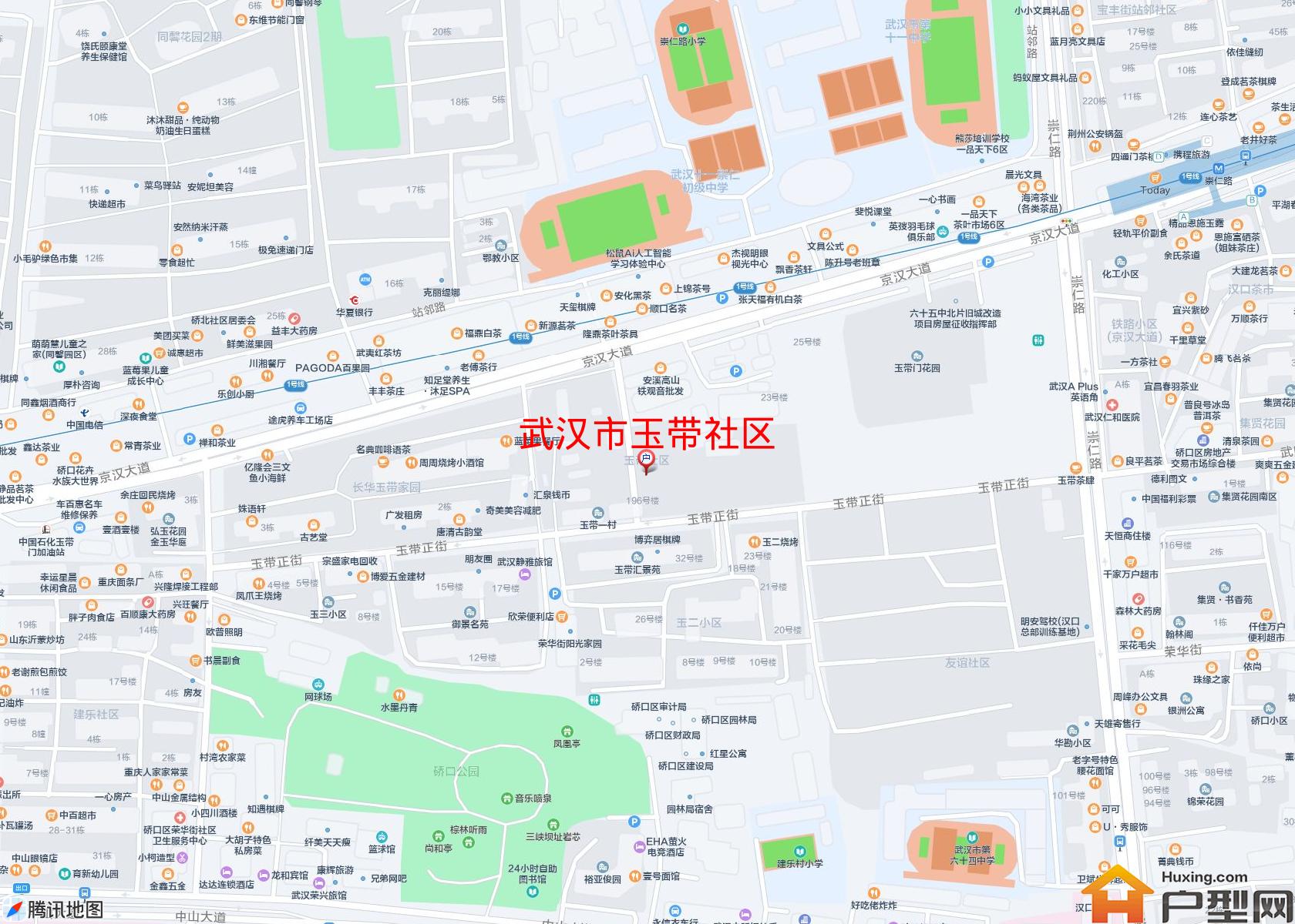 玉带社区小区 - 户型网
