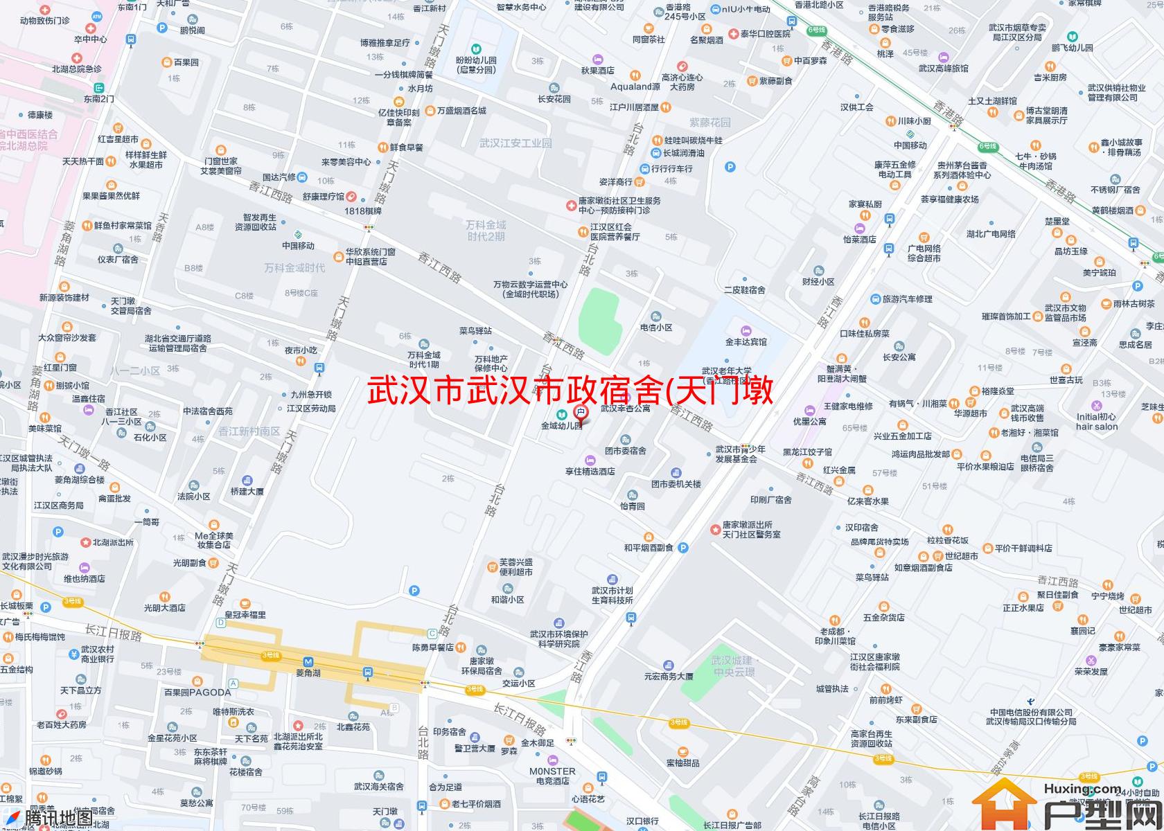 武汉市政宿舍(天门墩一路)小区 - 户型网