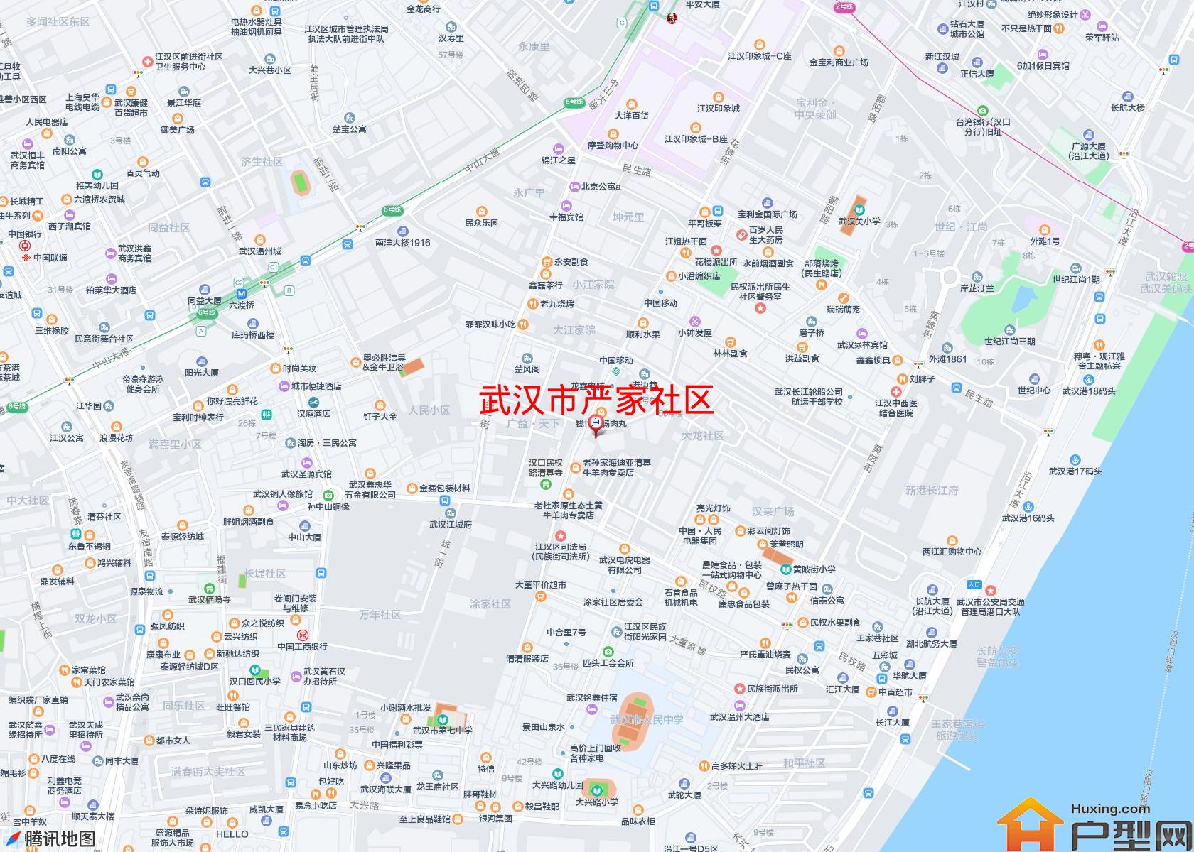 严家社区小区 - 户型网