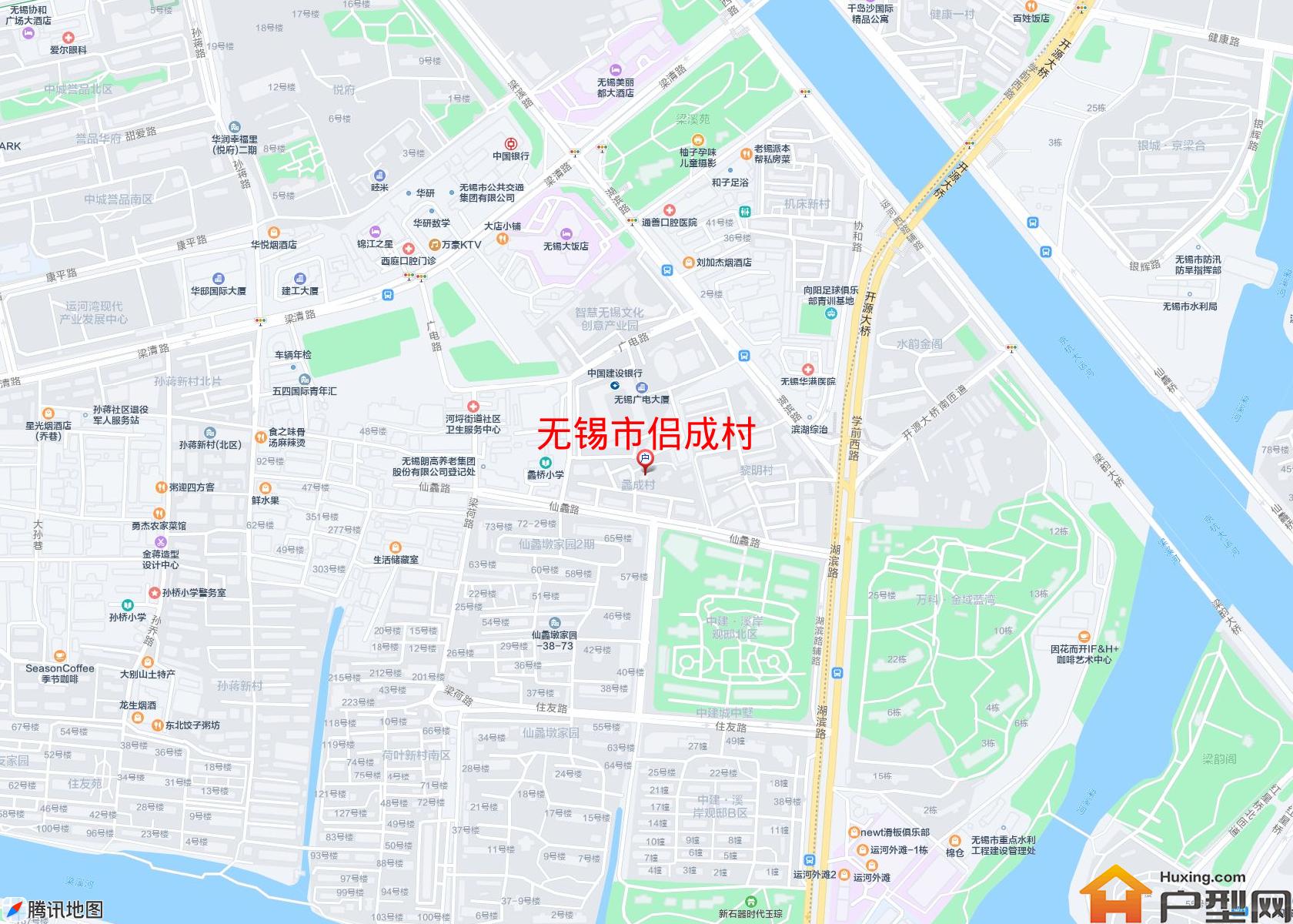 侣成村小区 - 户型网