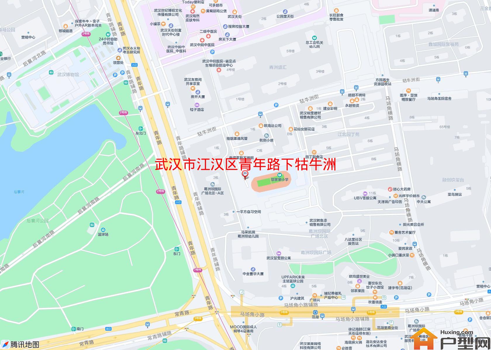 江汉区青年路下牯牛洲三村小区 - 户型网