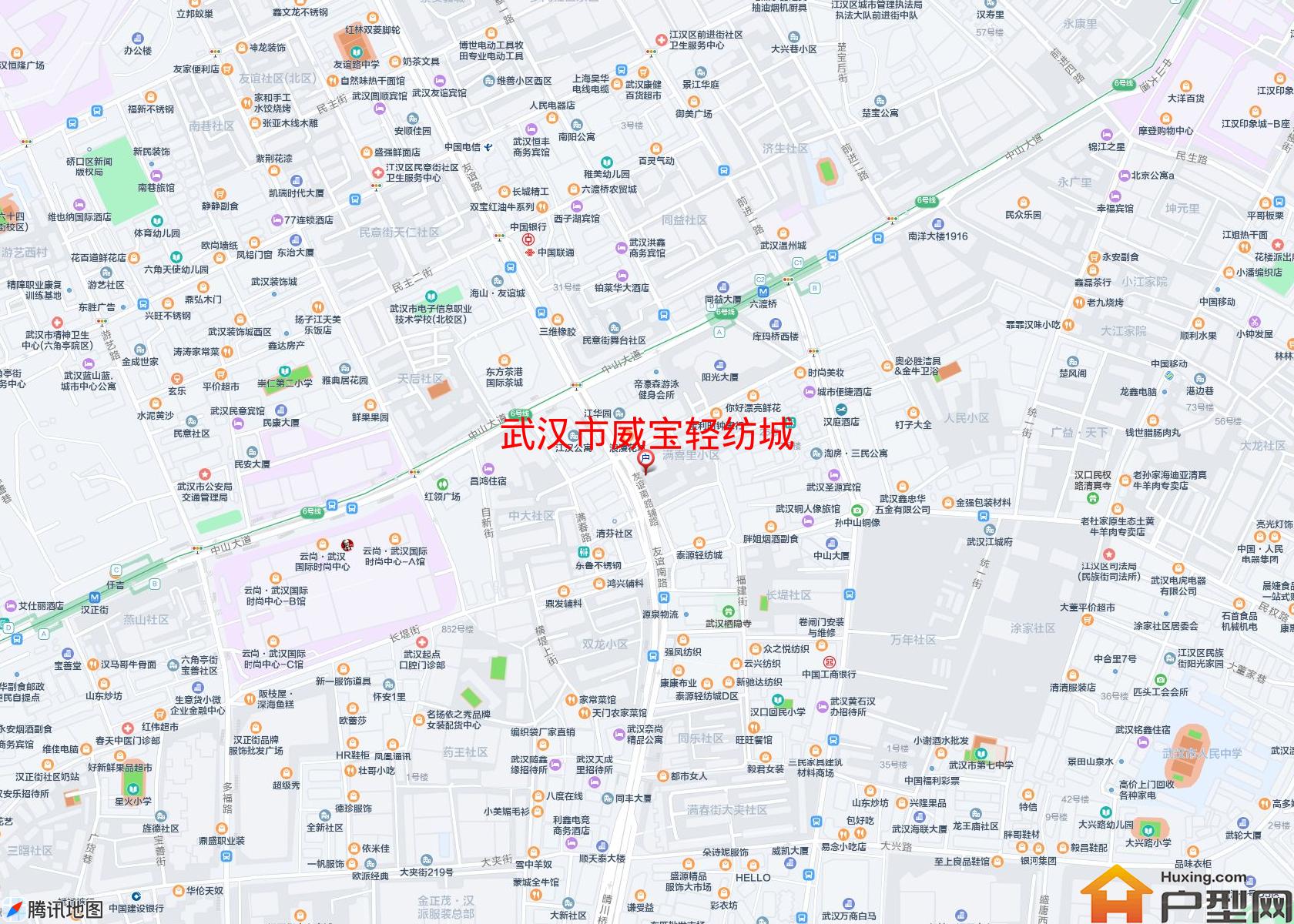 威宝轻纺城小区 - 户型网