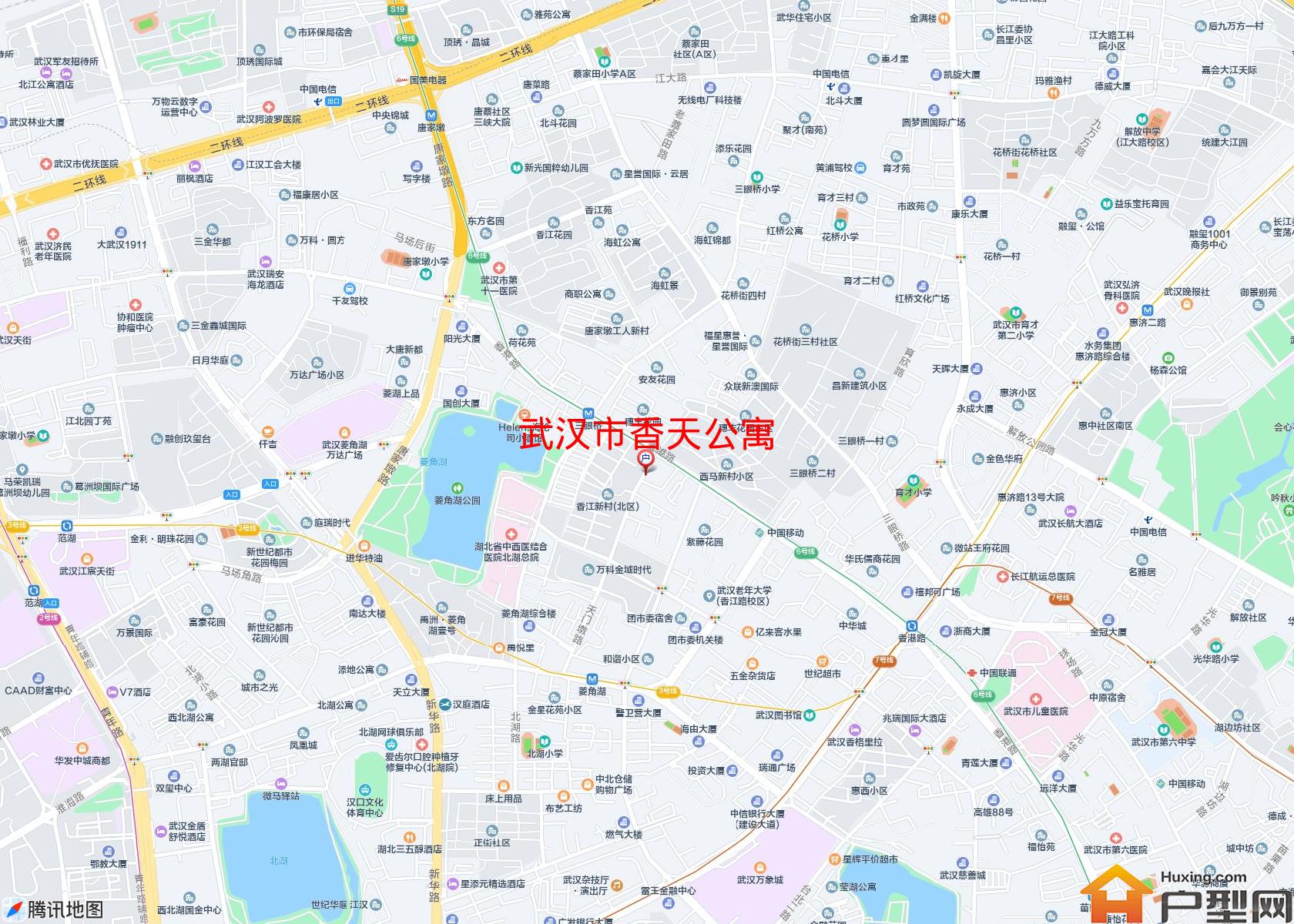 香天公寓小区 - 户型网