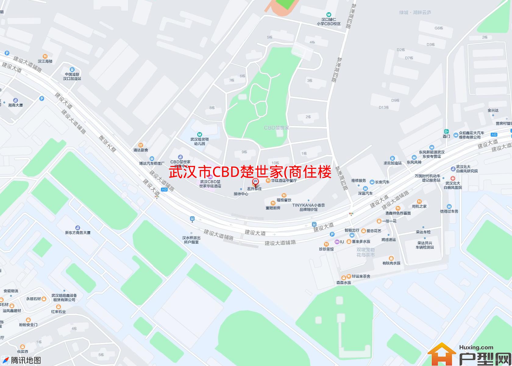 CBD楚世家(商住楼)小区 - 户型网