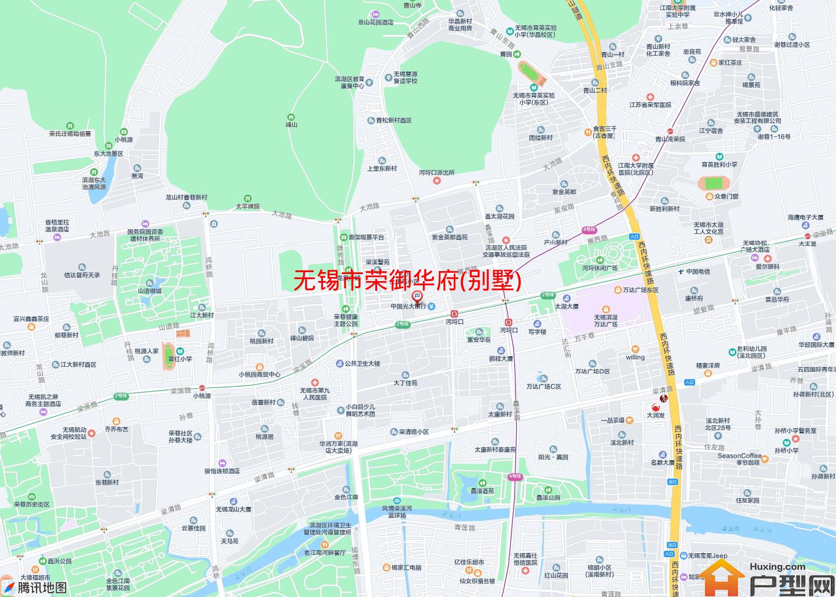 荣御华府(别墅)小区 - 户型网