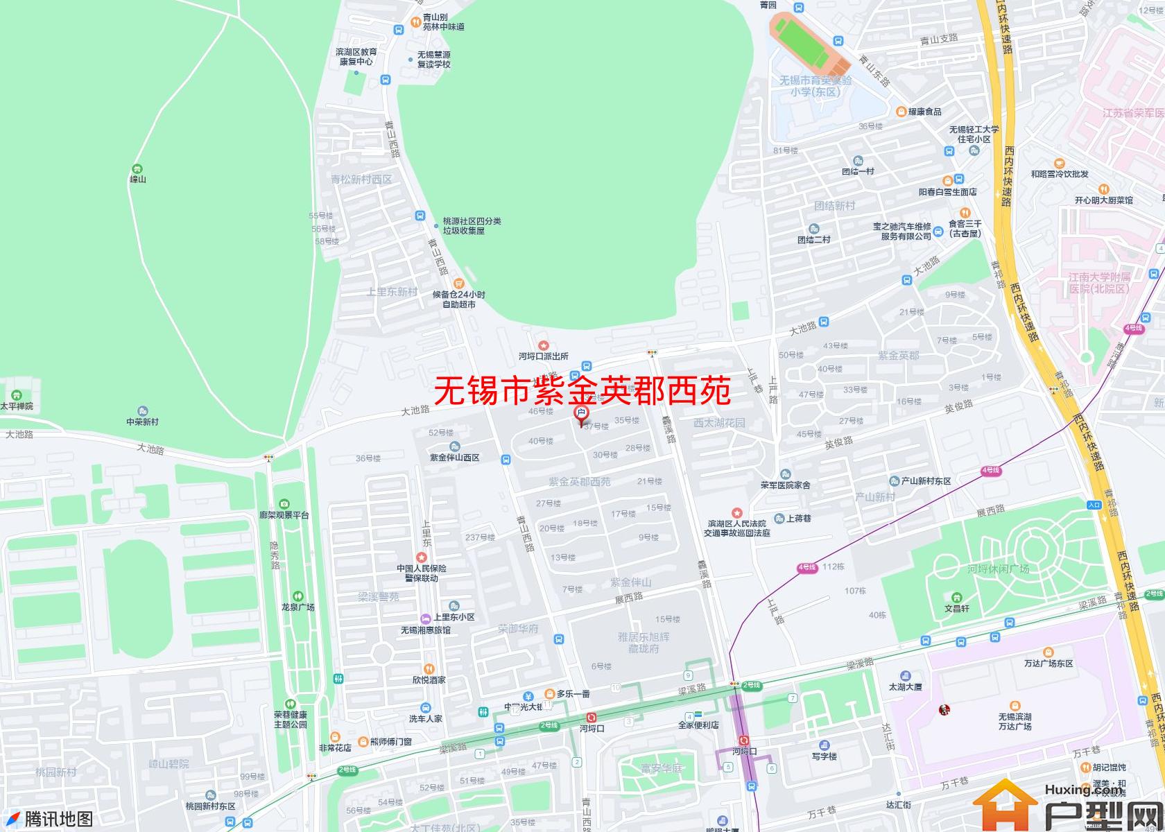 紫金英郡西苑小区 - 户型网