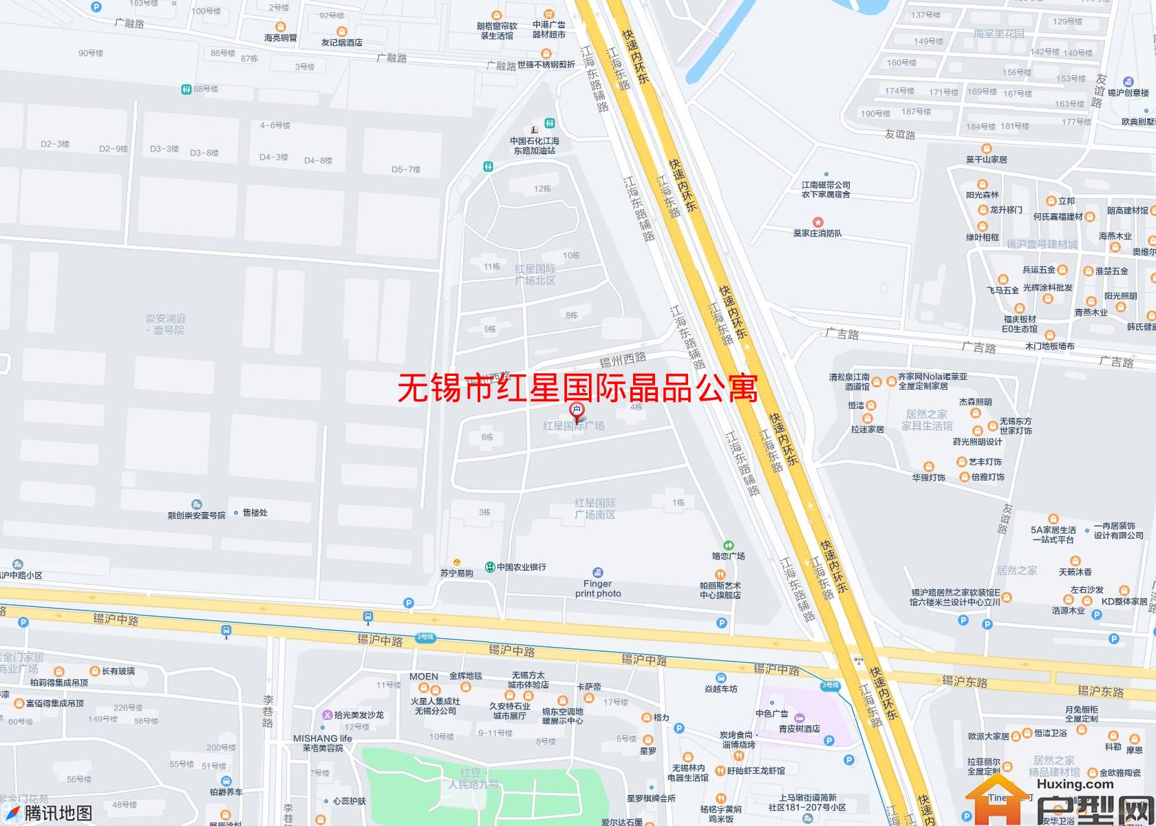 红星国际晶品公寓小区 - 户型网