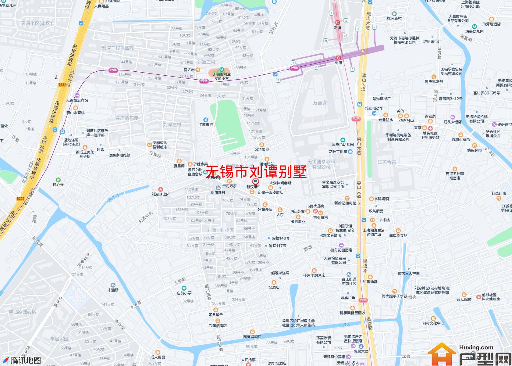 刘谭别墅小区 - 户型网