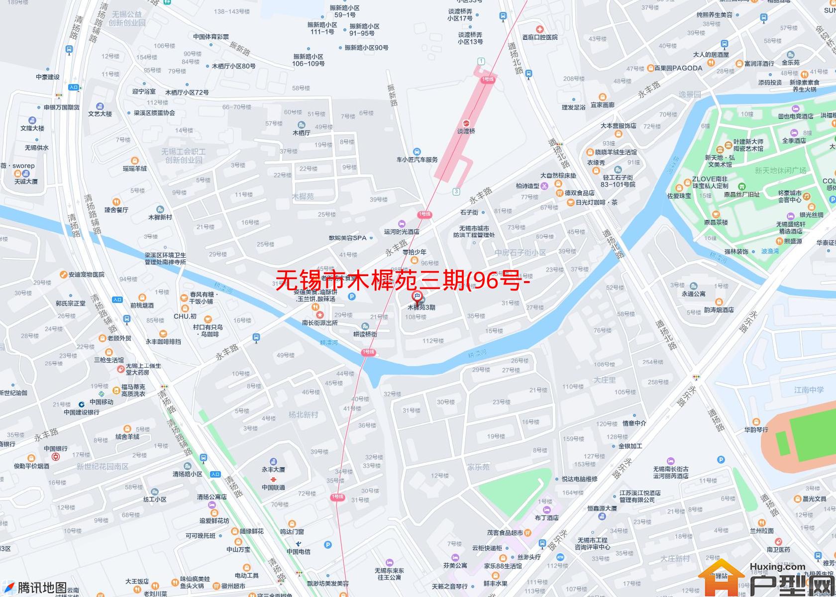 木樨苑三期(96号-116号)小区 - 户型网
