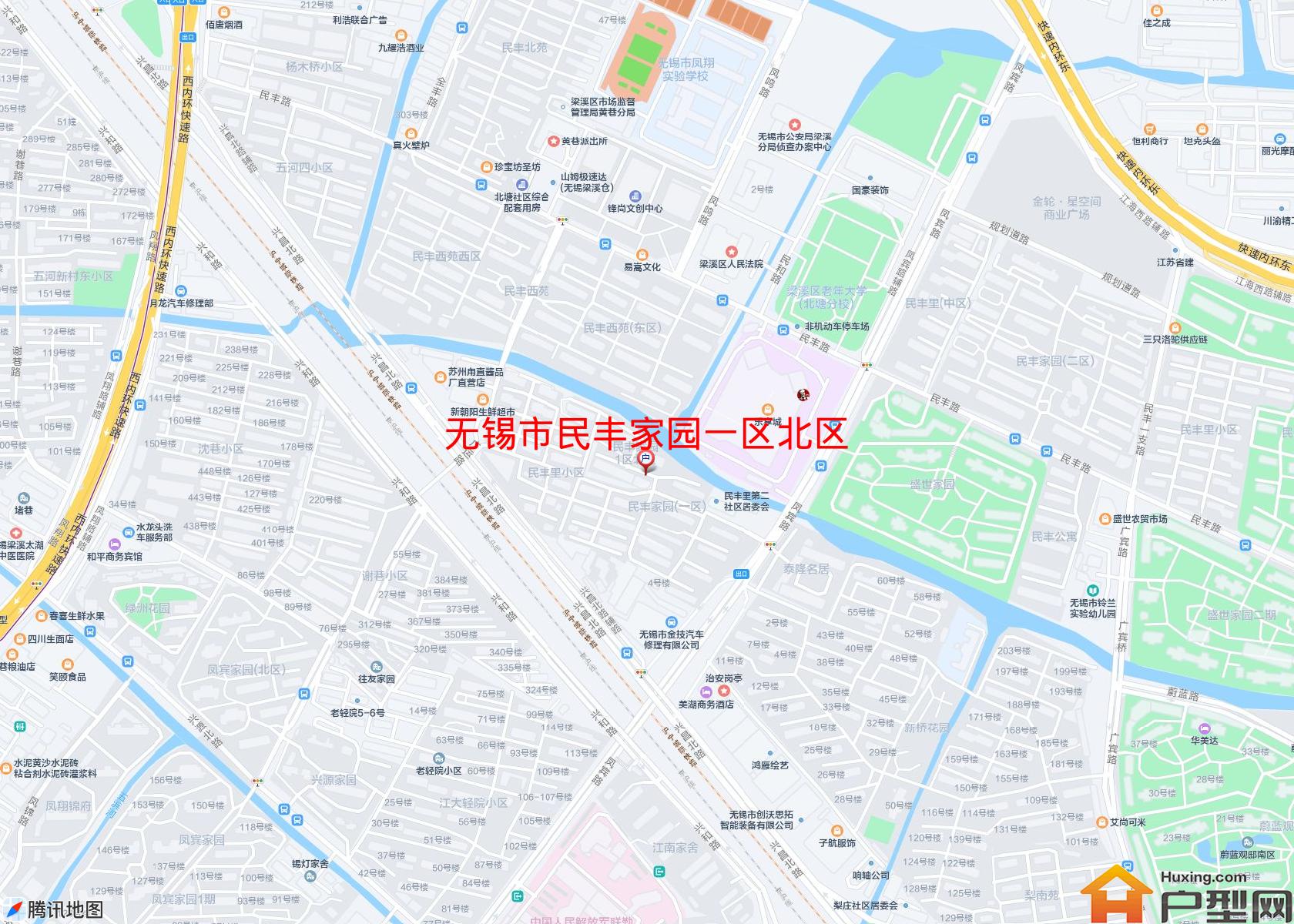 民丰家园一区北区小区 - 户型网