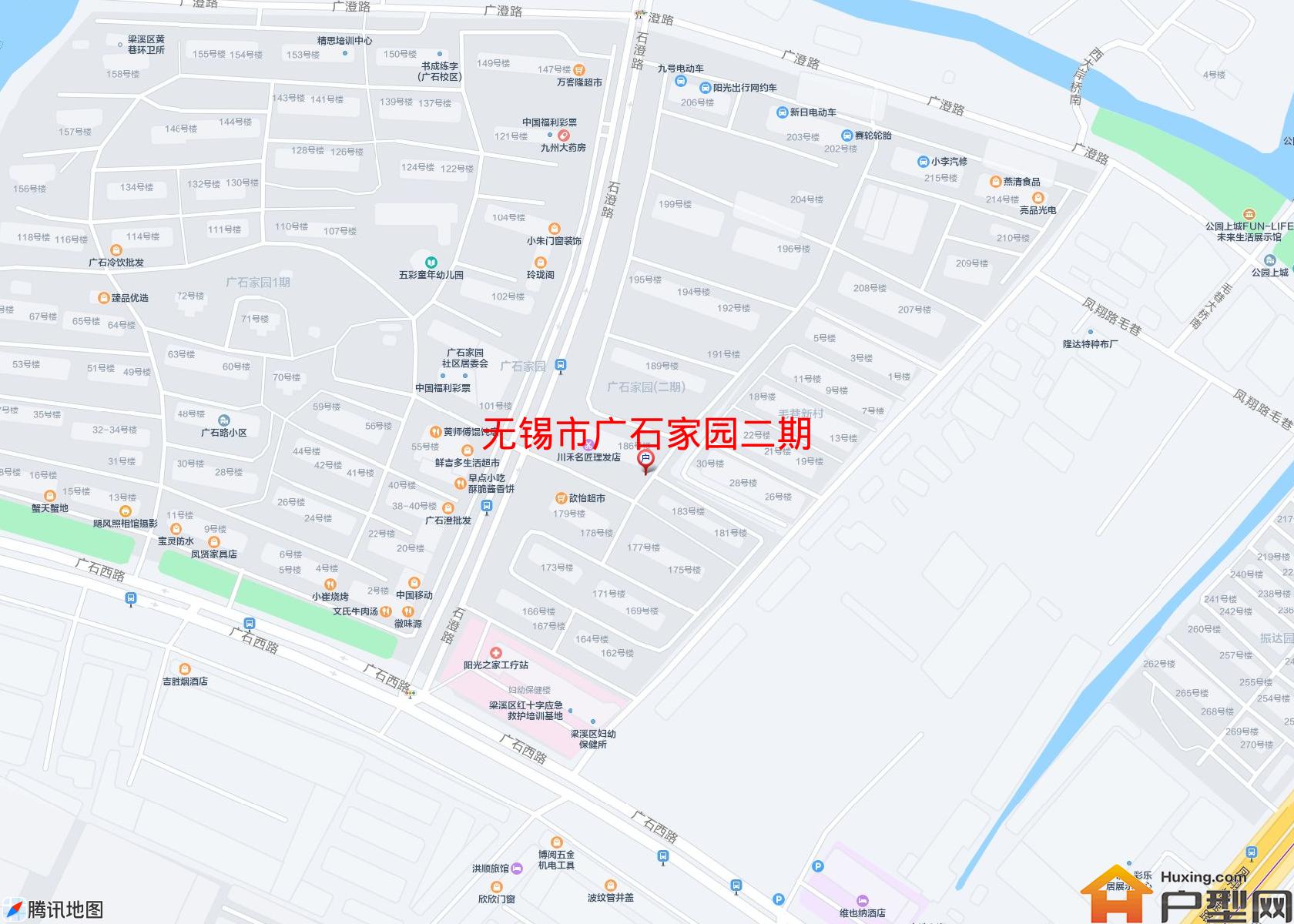广石家园二期小区 - 户型网