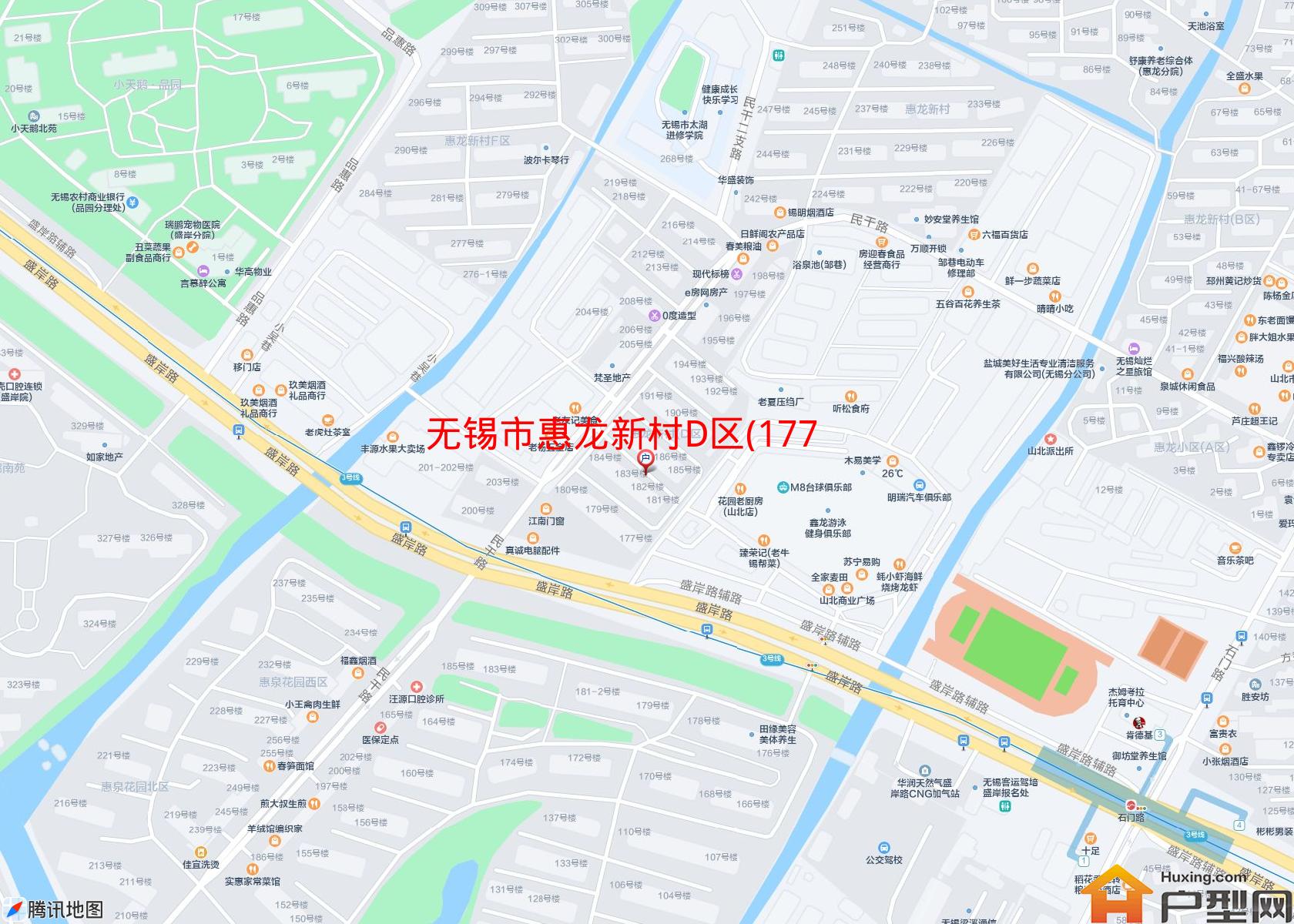 惠龙新村D区(177-191号)小区 - 户型网