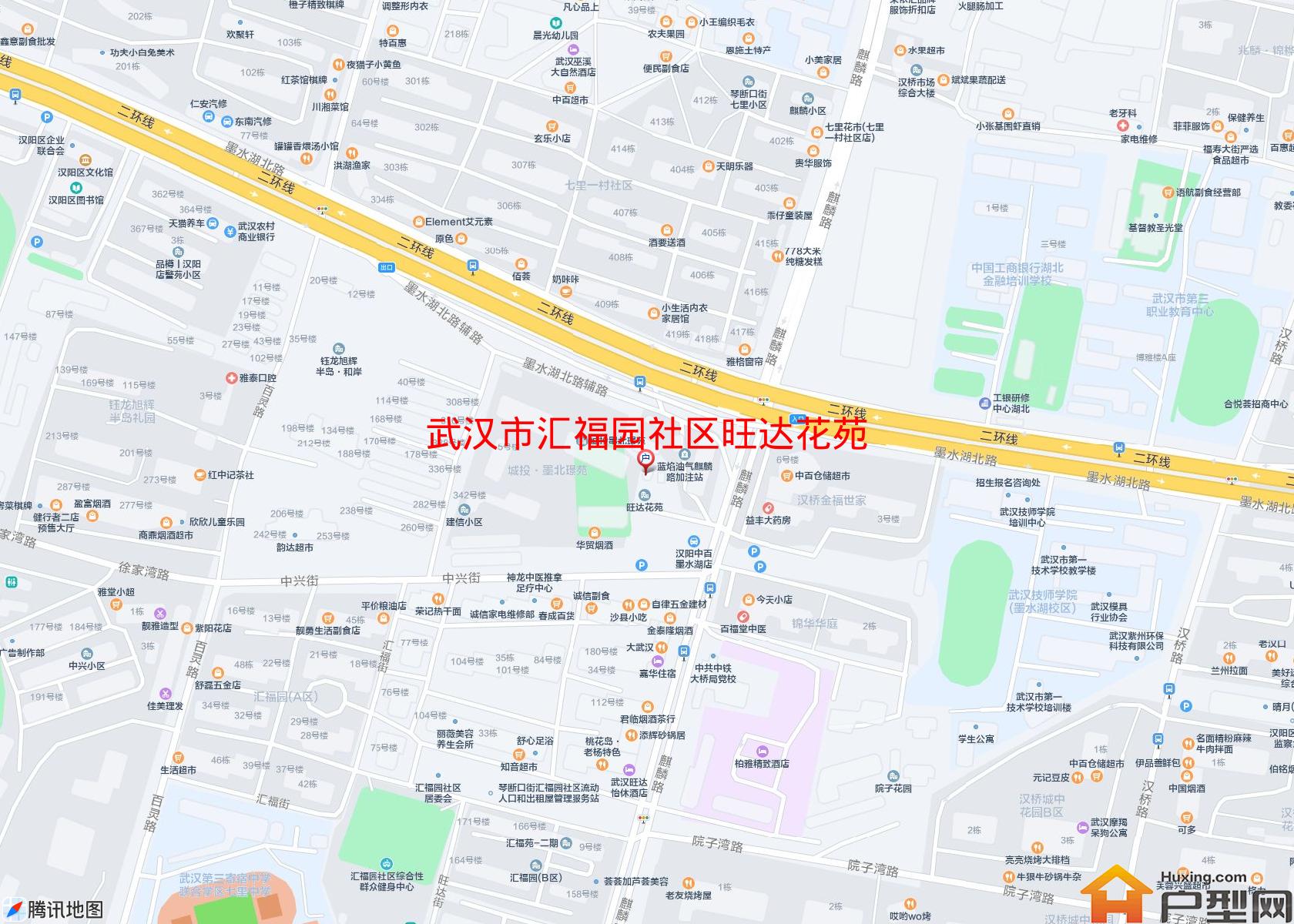汇福园社区旺达花苑小区 - 户型网