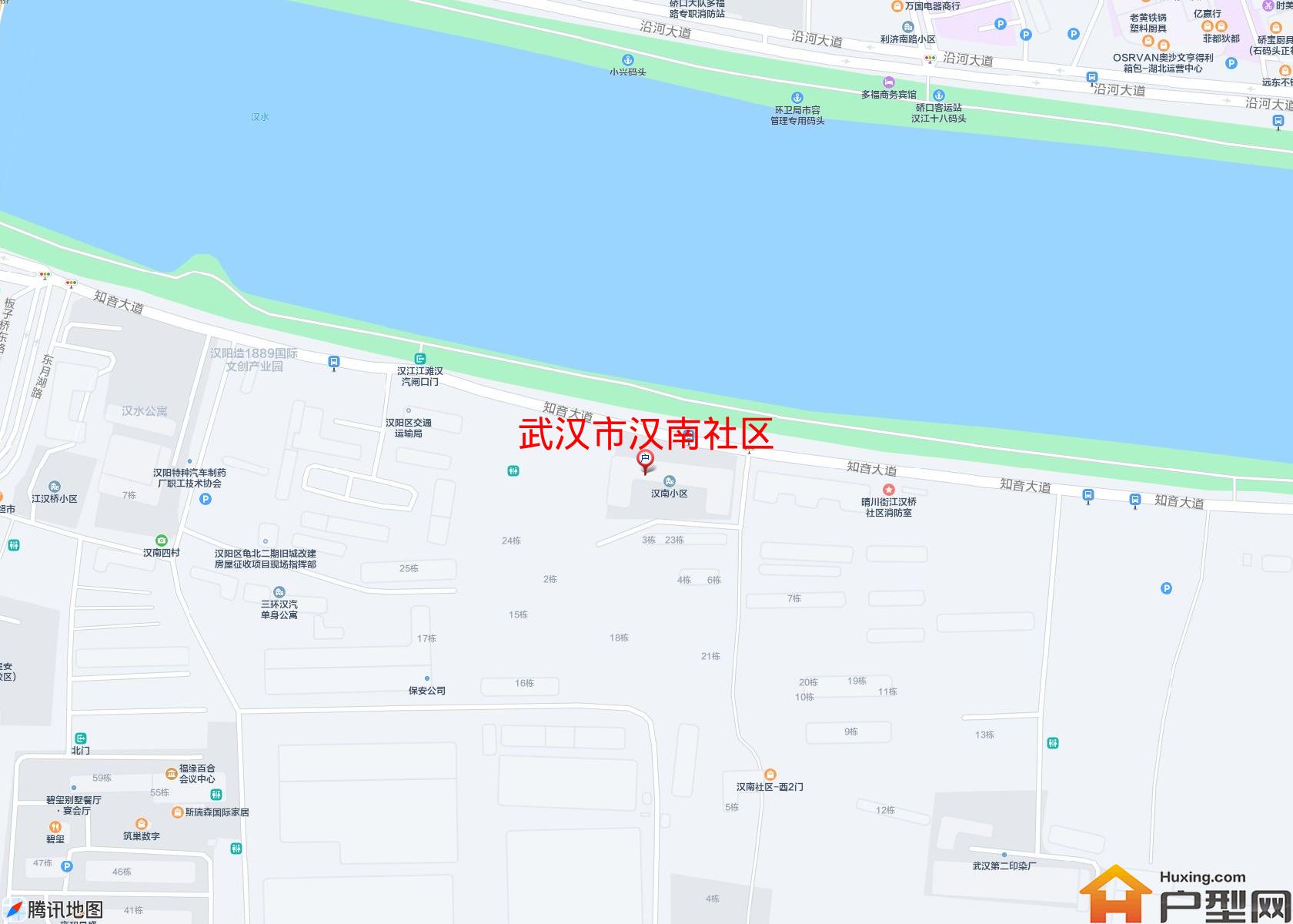 汉南社区小区 - 户型网