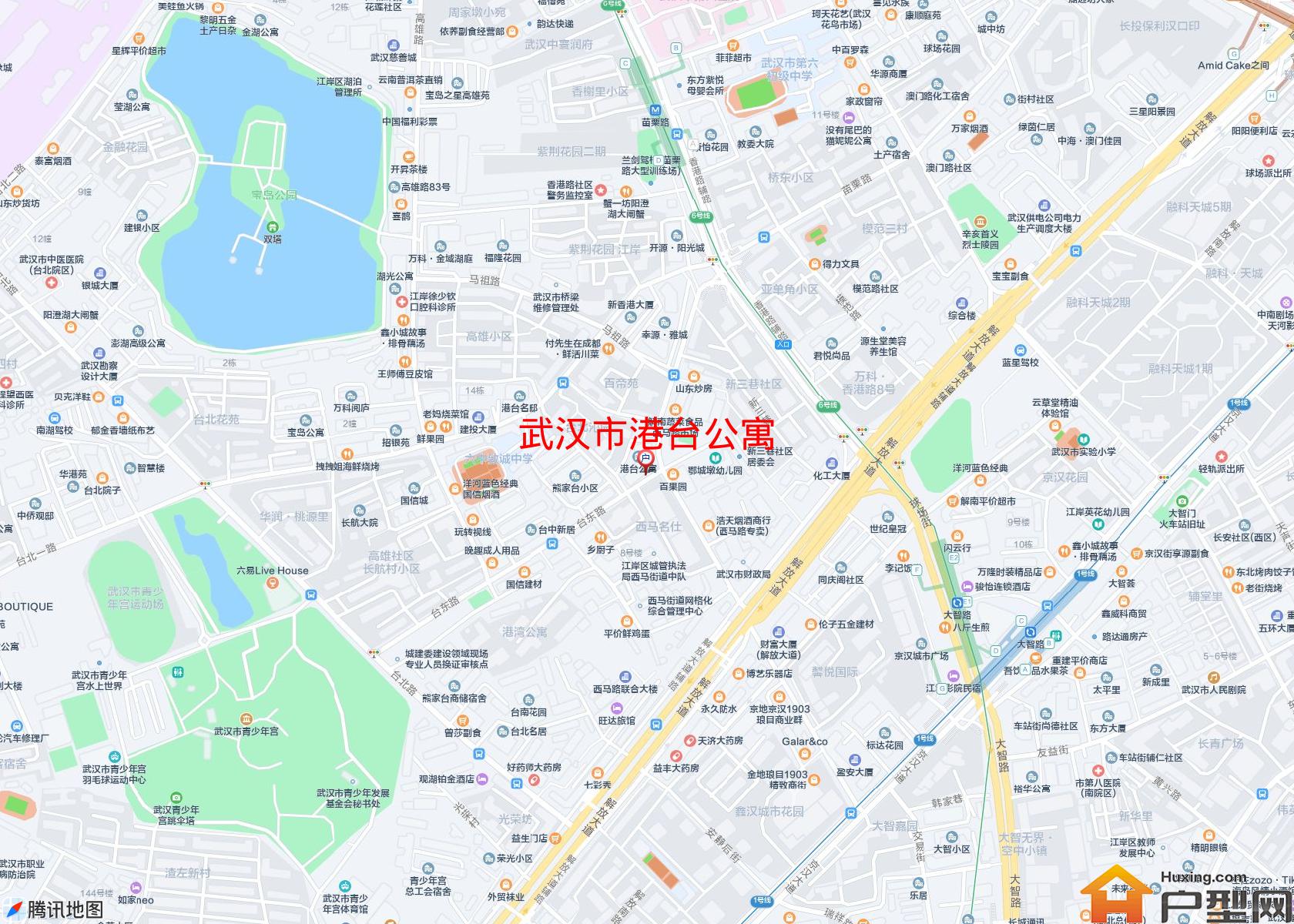 港台公寓小区 - 户型网