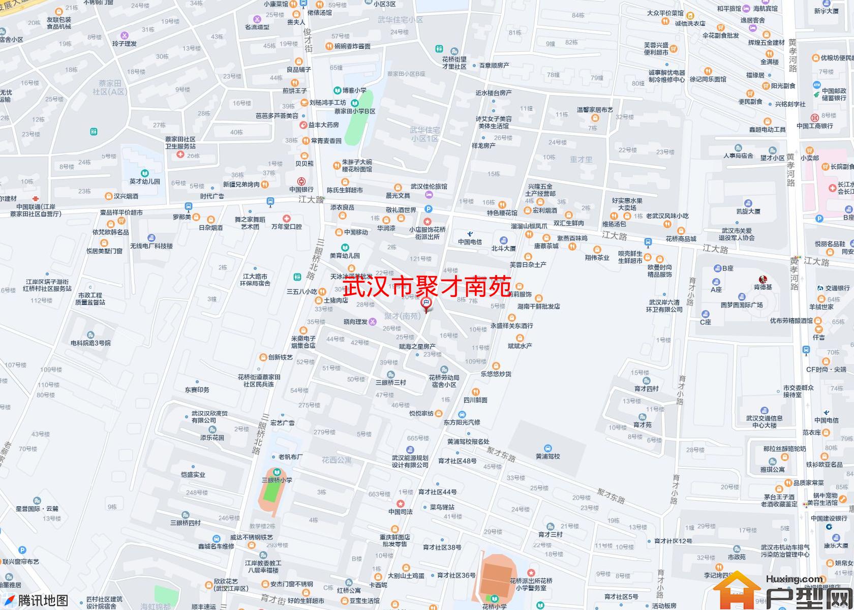聚才南苑小区 - 户型网 聚才南苑小区 - 户型网