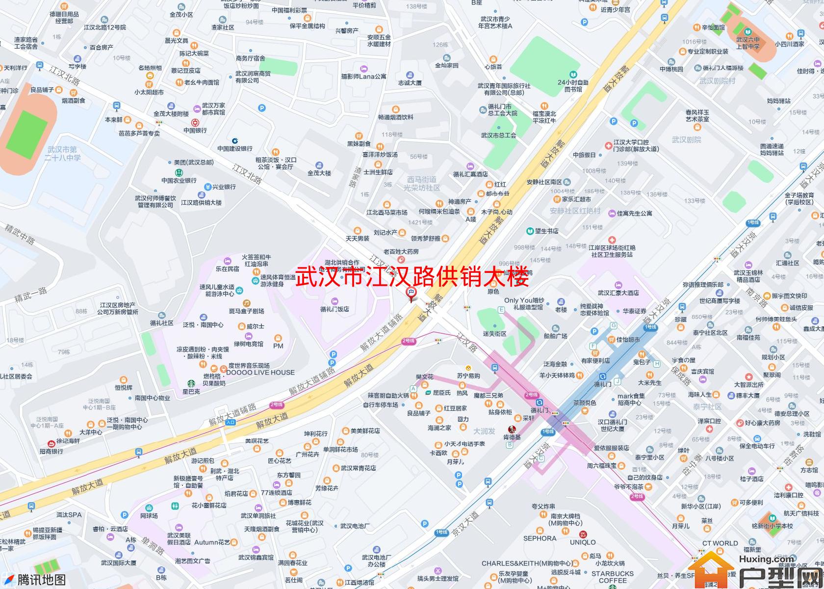 江汉路供销大楼小区 - 户型网
