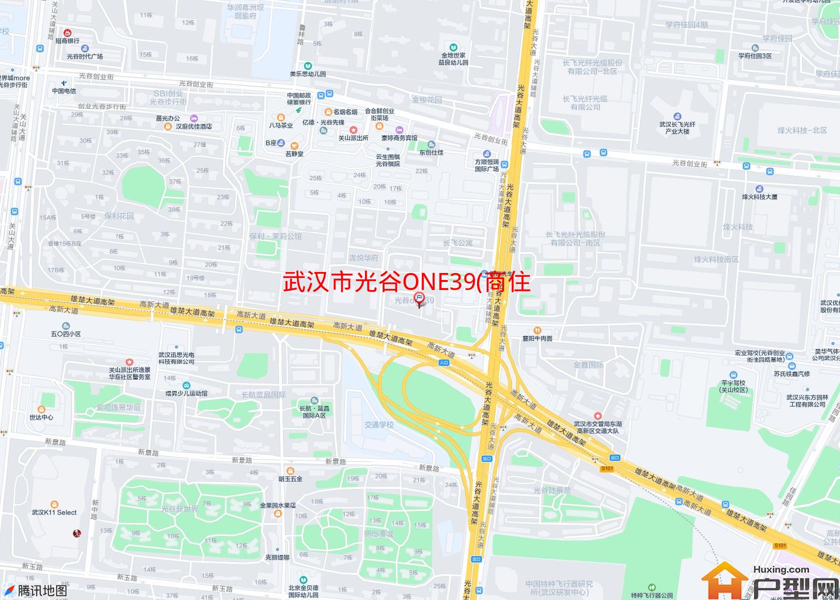 光谷ONE39(商住楼)小区 - 户型网
